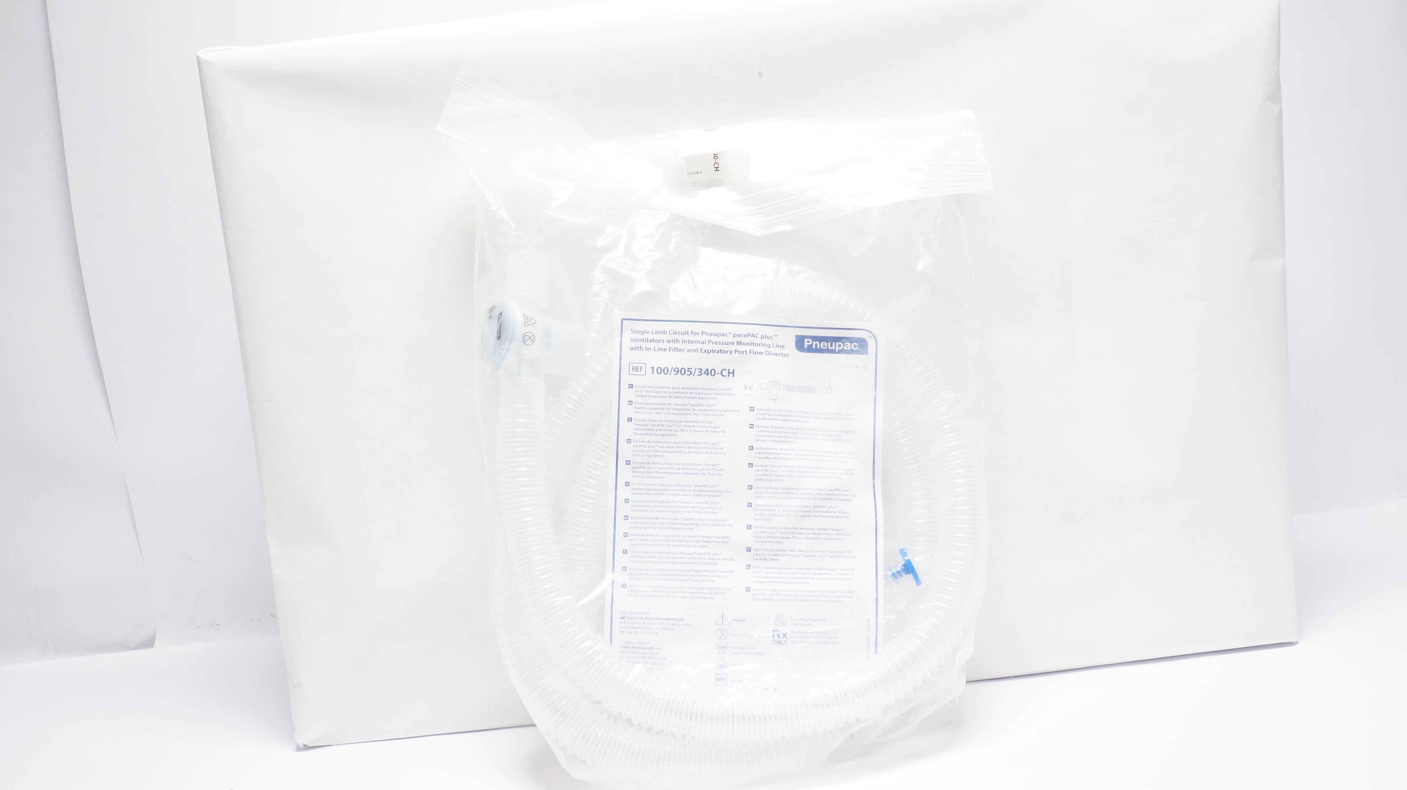 Smiths Medical 100/905/340-CH Single Limb Circuit (x)