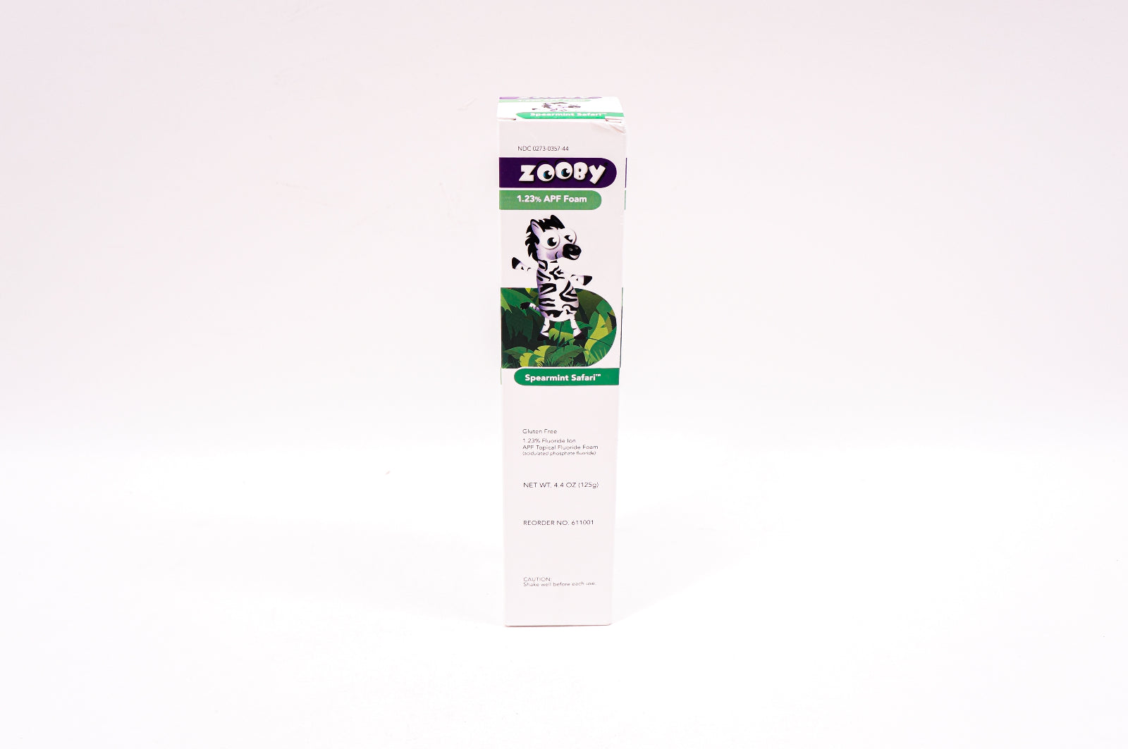 Denticator 611001 Zooby Spearmint Safari 1.23% APF Foam 4.4oz