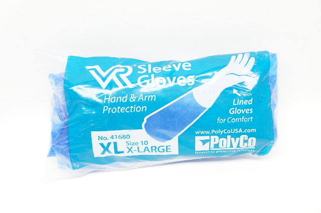 PolyCo 41680 Sleeve Gloves Hand & Arm Protection Size 10 X-Large