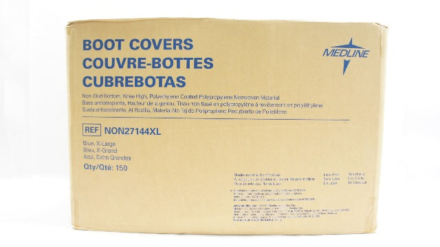 Medline NON27144XL Boot Covers XL - Case of 150