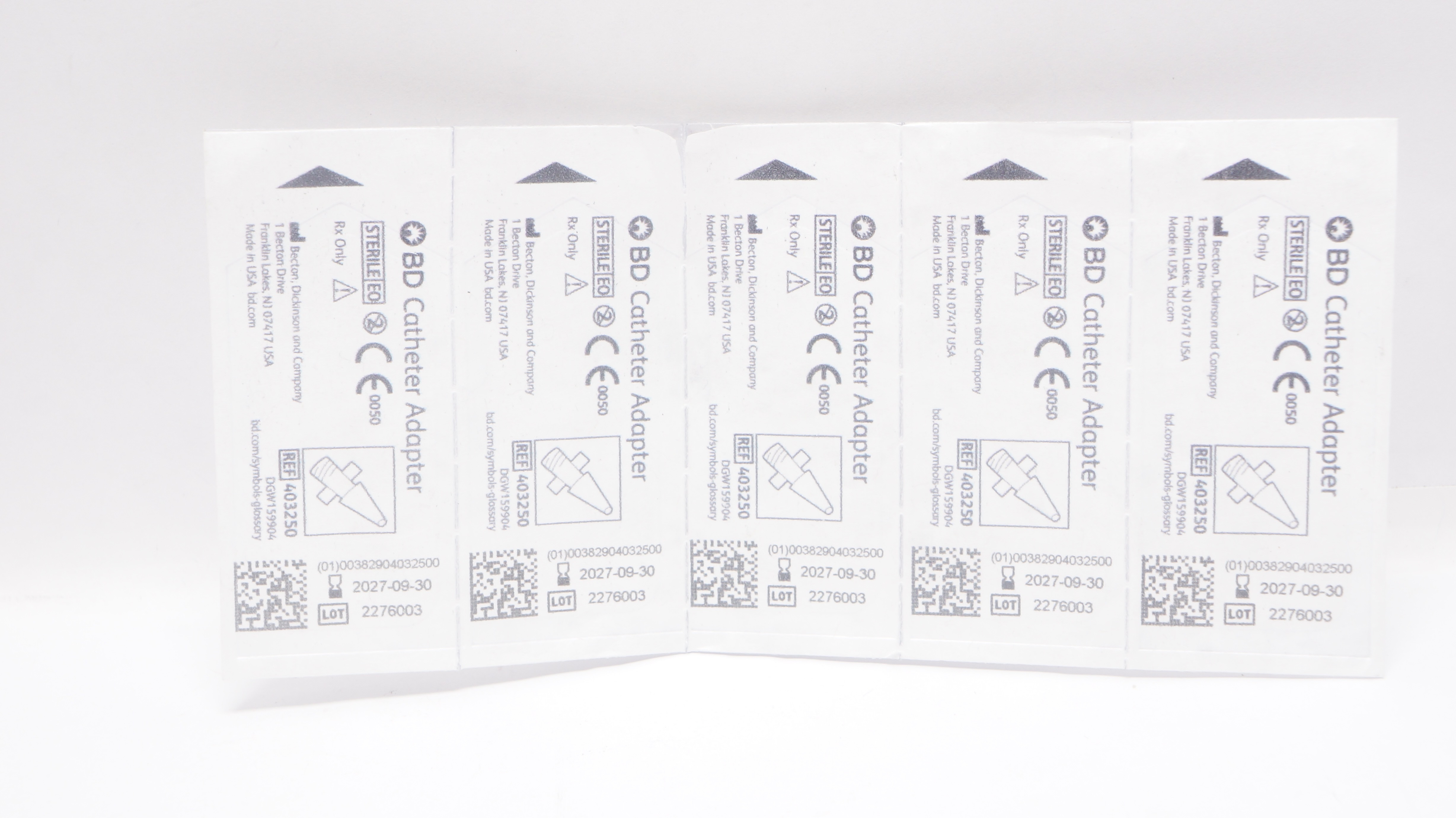 BD 403250 Cath. Adapter - Pack of 5