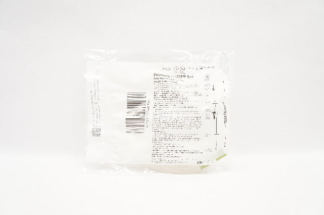 ICU Medical 14248-28 Primary Plum Set Polyethyiene Lined Tubing Secure Lock 107in