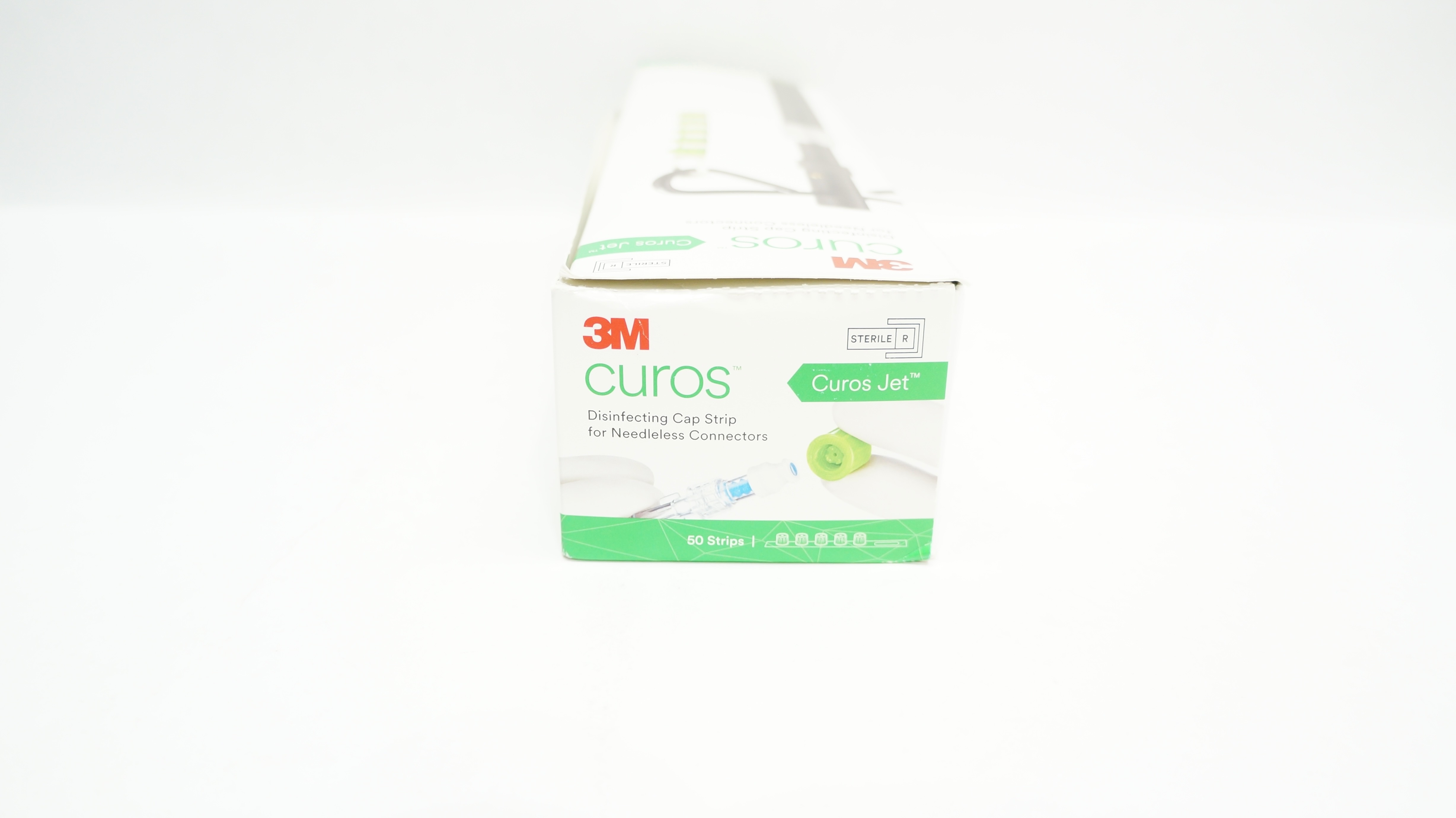 3M CFJ5-250 Curos Jet Disinfecting Cap Strip For Ndleless Connectors - Box of 50