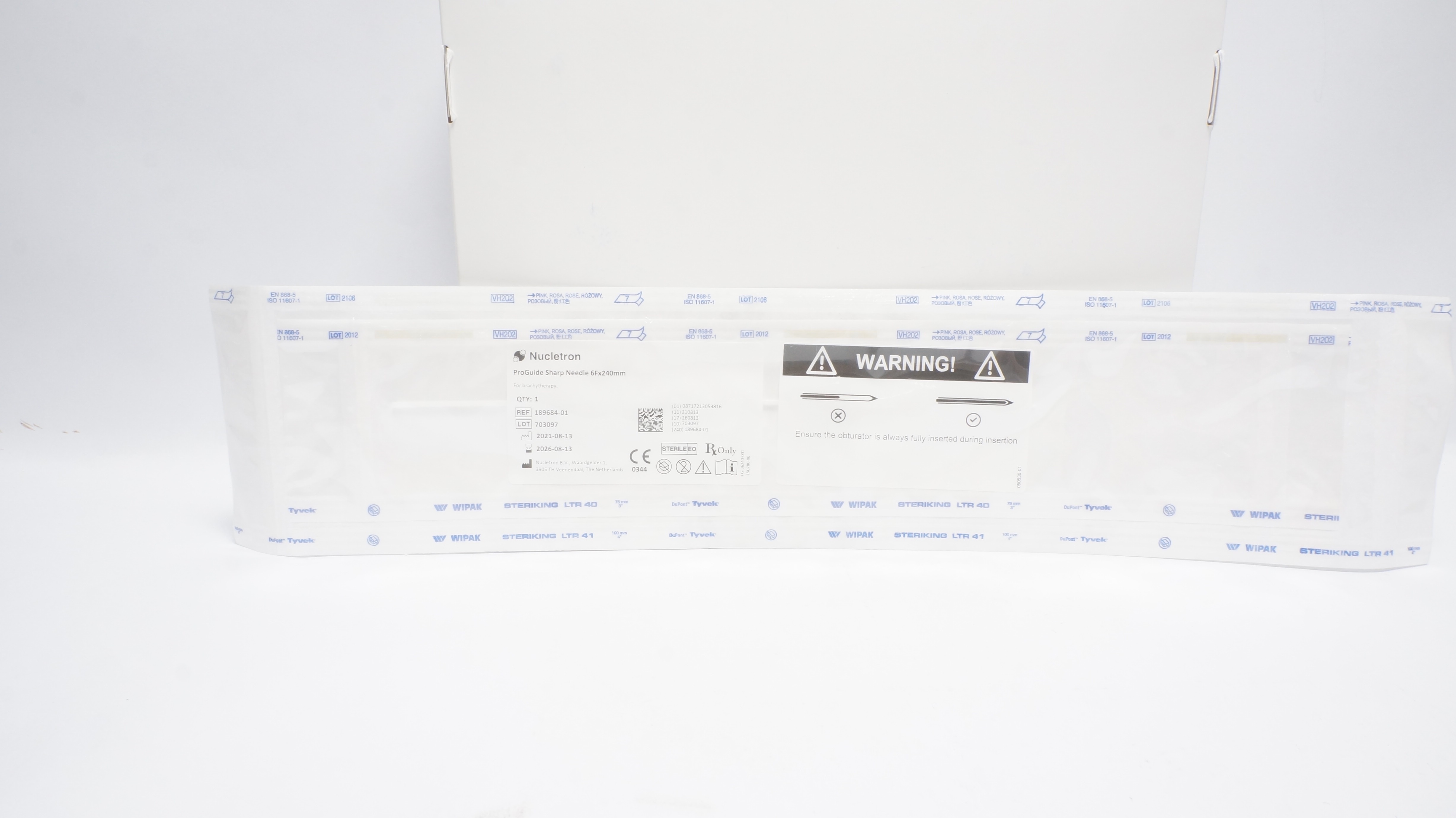 Nucletron 189684-01 ProGuide Sharp Needle 6F x 240mm