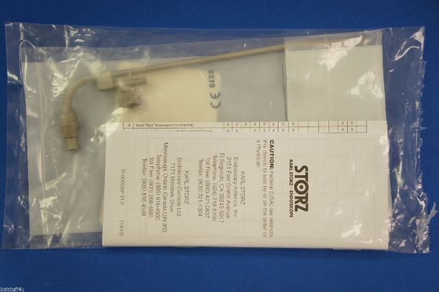 Karl Storz 8668M Suction Tube To Remove Vapor Crvd F/U/W/8668A Hinni Laryngoscop