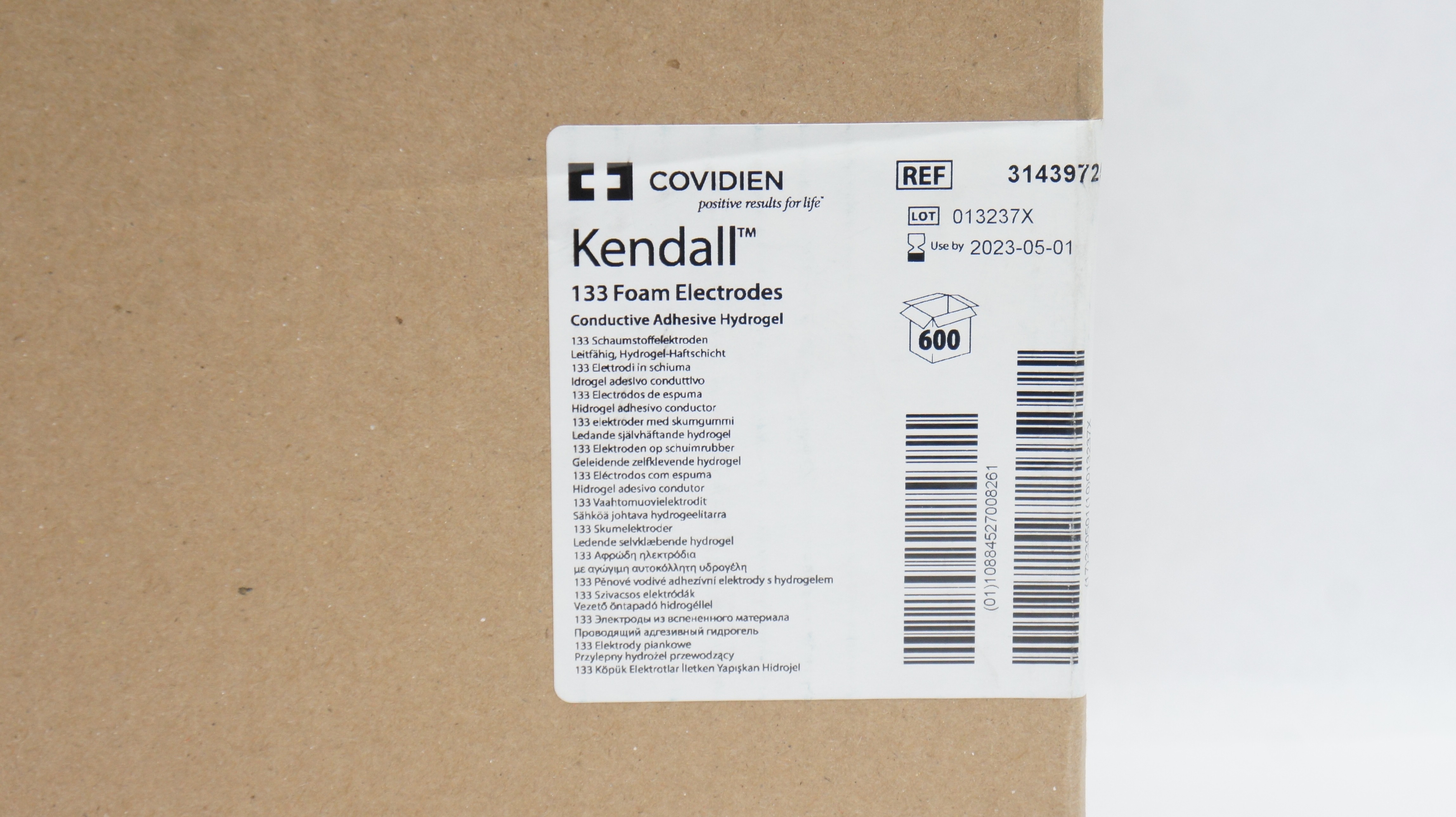 Covidien 31439725 Kendall 133 Foam Electrodes (x) - Case of 561
