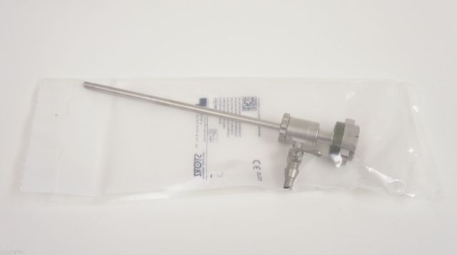 Karl Storz 28134R Diagnostic Arthro Sheath Snap-In Lock 1 Rotating Stopcock 5mm