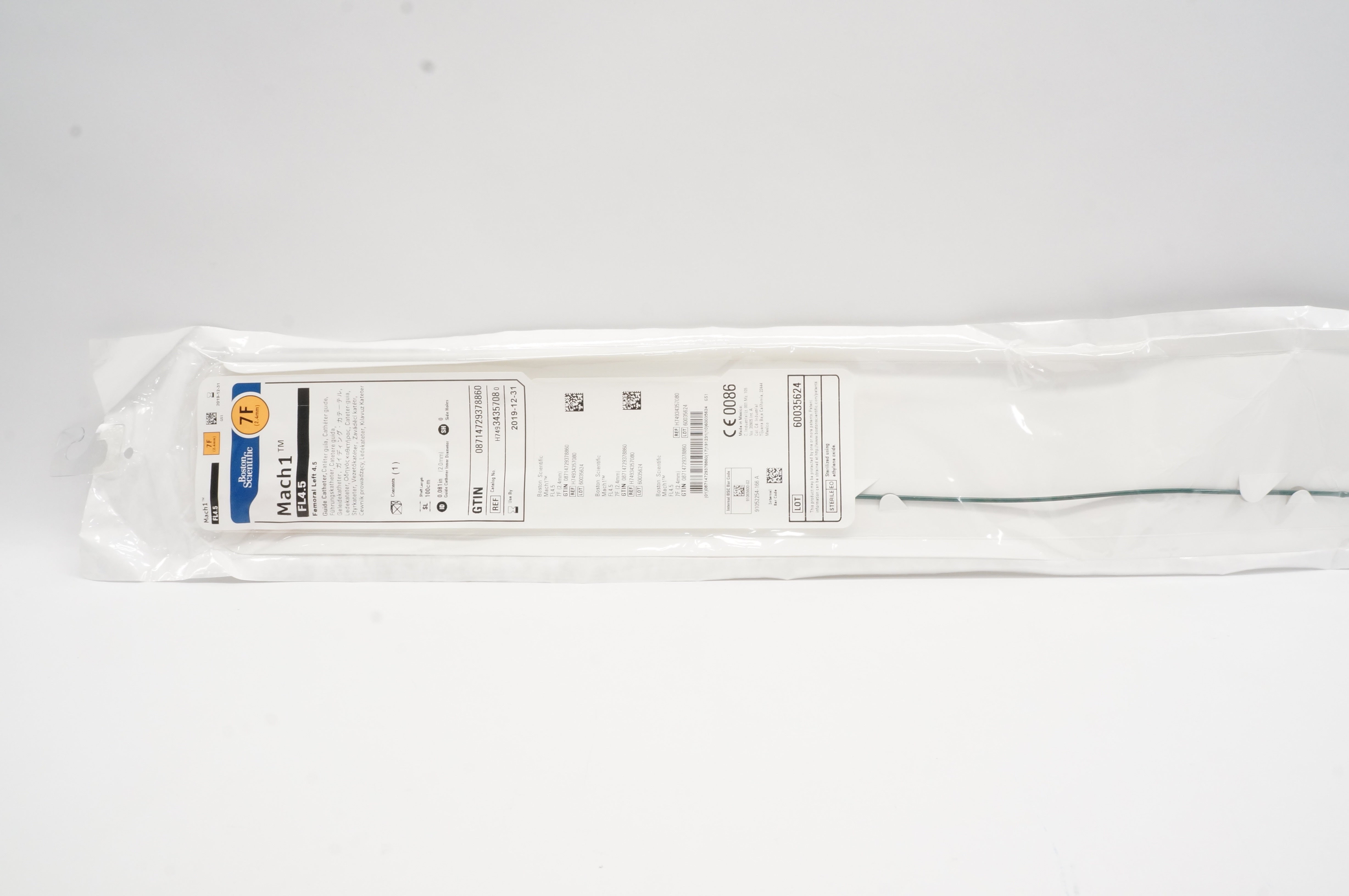 Boston Scientific 3435708 Mach 1 FL 4.5 Femoral Left 4.5 7F (x)