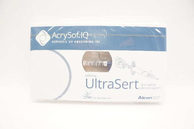 Alcon ACU0T0 AcrySof IQ Aspheric UV Absorbing IOL w/UltraSert System 6.0D (x)