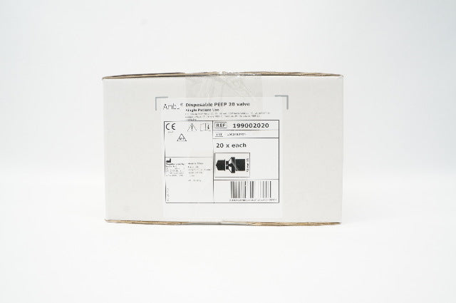 Ambu 199002020 Respiratory Care Disposable PEEP 20 valve 30mm I.D. - Box of 20