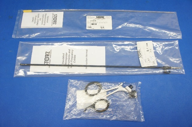 Karl Storz 33461ME Click Line MANHES Grasping Forceps, Size 5 mm, Length 43 cm