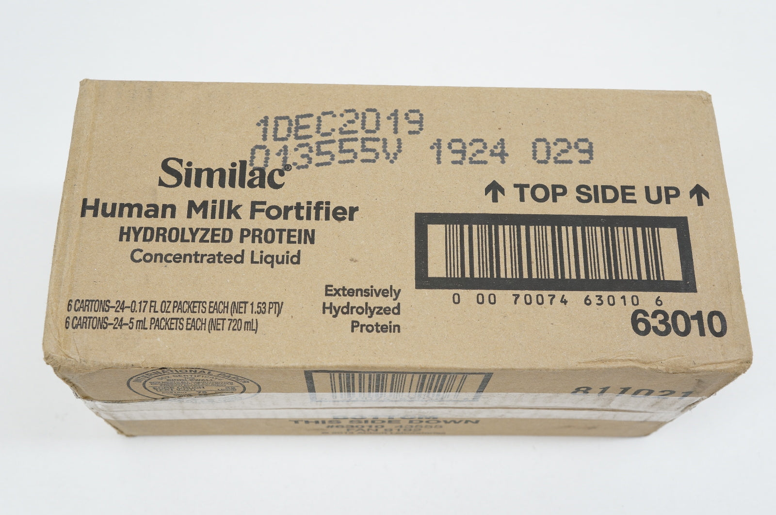 Abbott 63010 Similac Human Milk Fortifier (x) - Box of 6