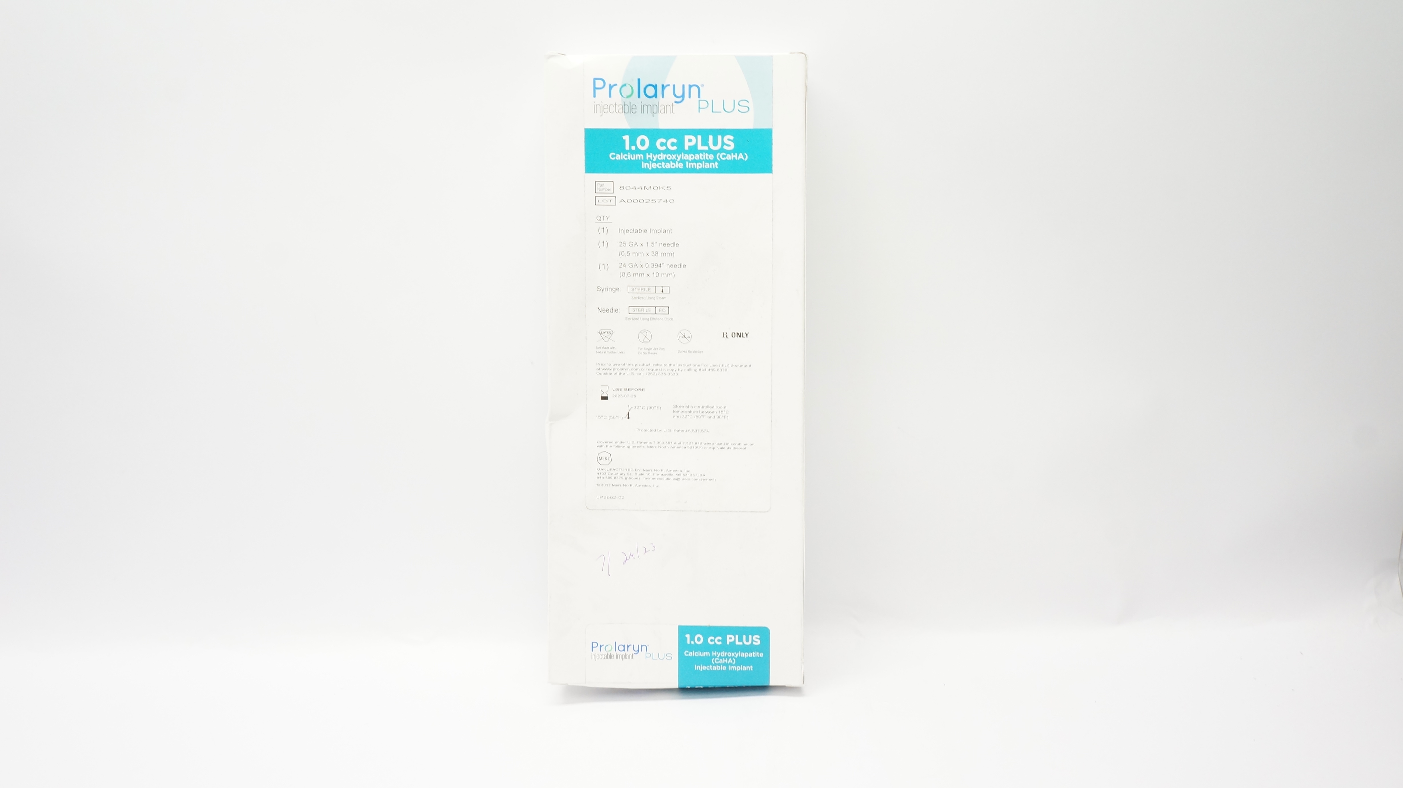 Merz North America 8044M0K5 Prolaryn Plus CaHA Injectable Implant 1.0 cc (x)