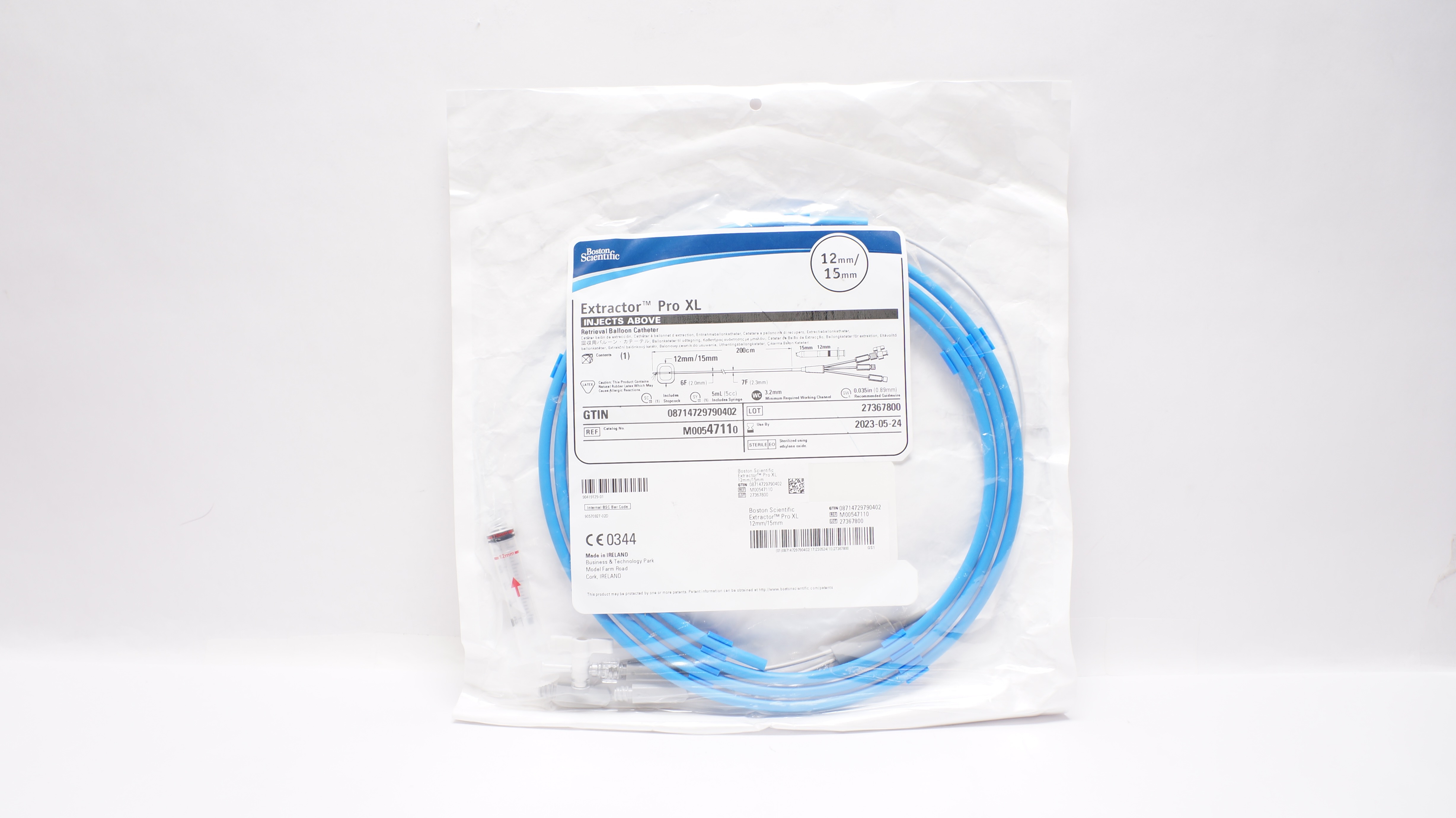 Boston Scientific 4711 Extractor Pro XL Retrieval Balloon Catheter 12mm/15mm (x)