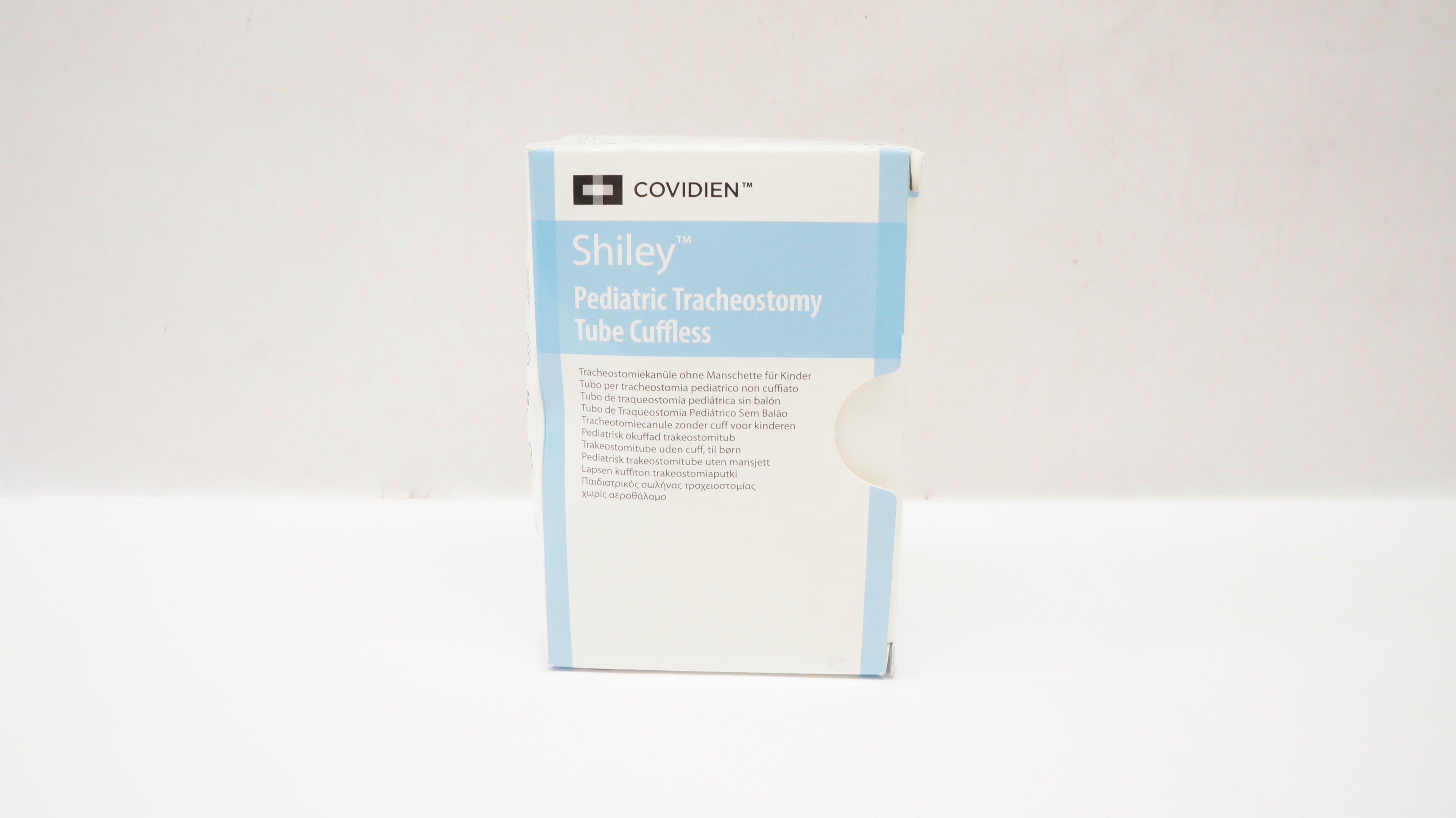 Covidien 3.0PED Shiley Pediatric Tracheostomy Tube Cuffless 3.0ID x 4.5mm OD(x)