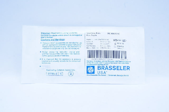 Brasseler KM-3101C Small Bone Blade Micro Sagittal 1.01 x 0.37 x .024 inch (x)