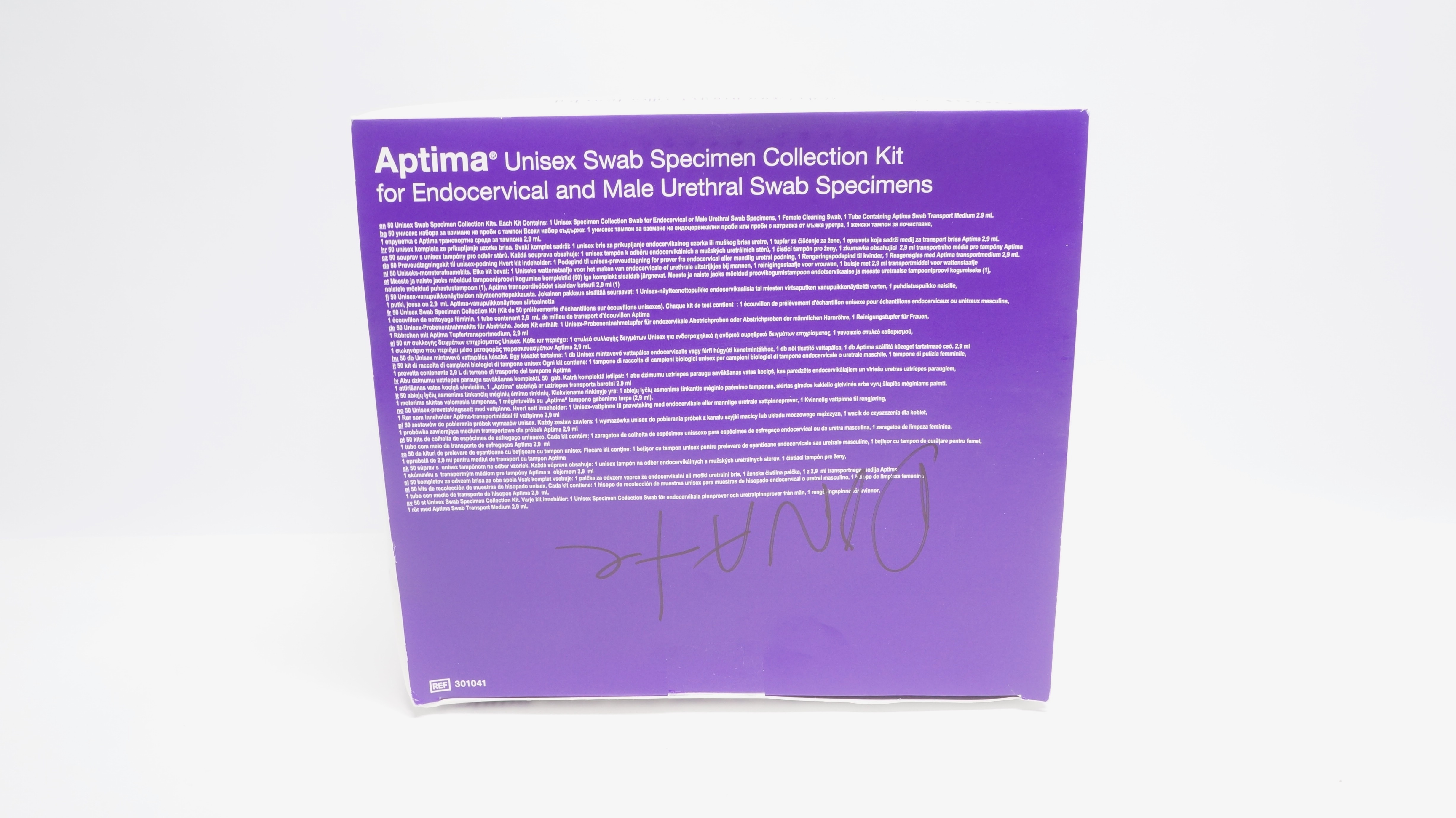 Hologic 301041 Aptima Unisex Swab Specimen Collection Kits  (x) - Box of 50