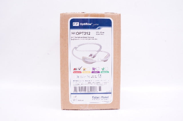Fisher and Paykel OPT312 Optiflow Premature Nasal Cannula Junior  - Case of 20