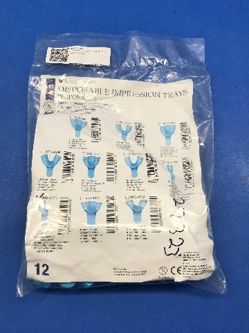 Henry Schein 900-4570 Disposable Impression Perforaped, Upper Right ~ Pack of 12