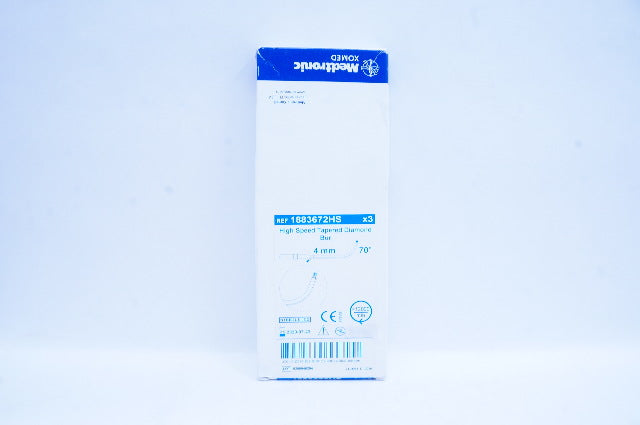Medtronic 1883672HS High Speed Tapered Diamond Bur 4mm, 70 degree (x)