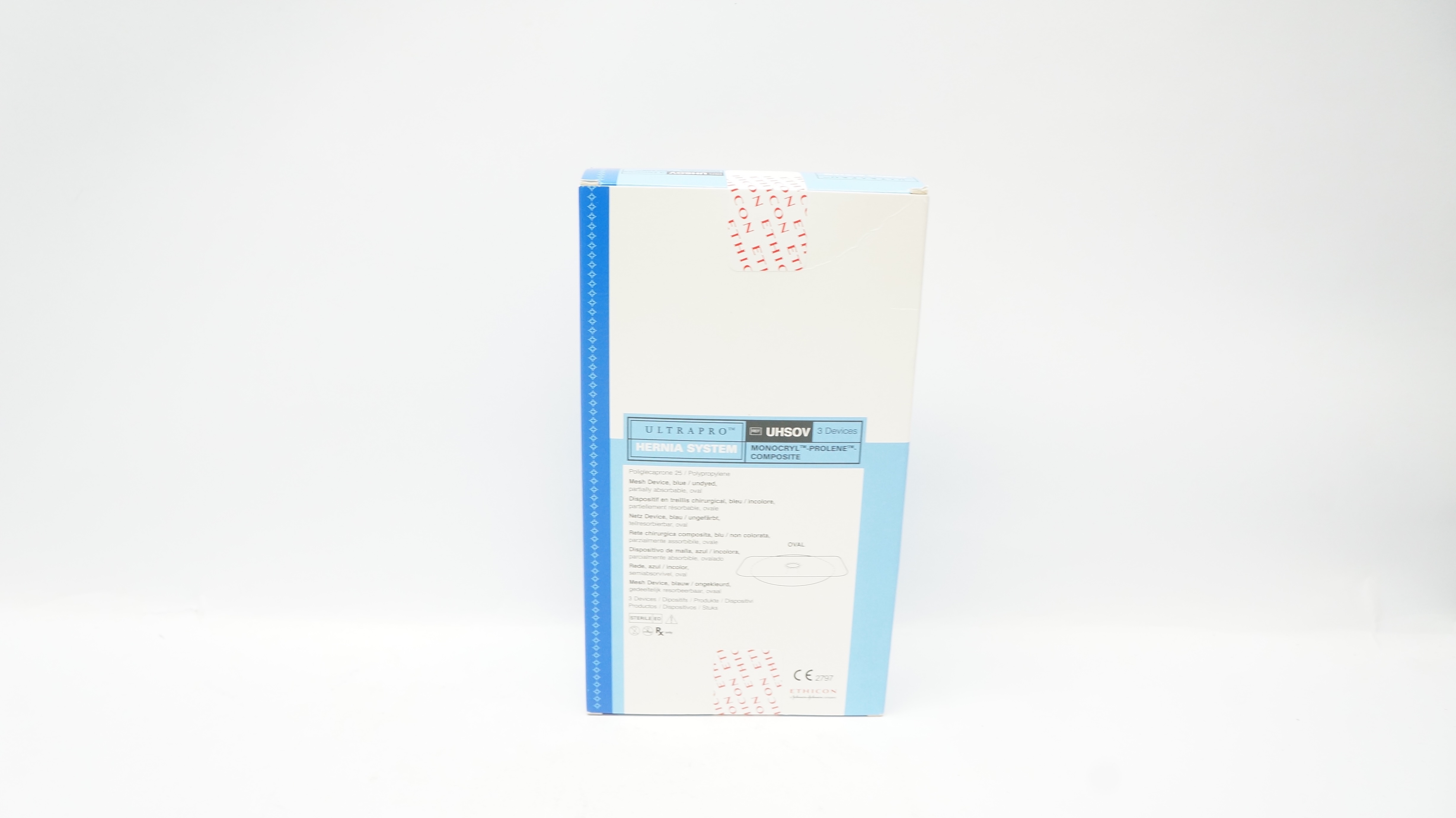 Johnson&Johnson UHSOV Ethicon UltraPro Hernia System Oval (x) - Box of 3