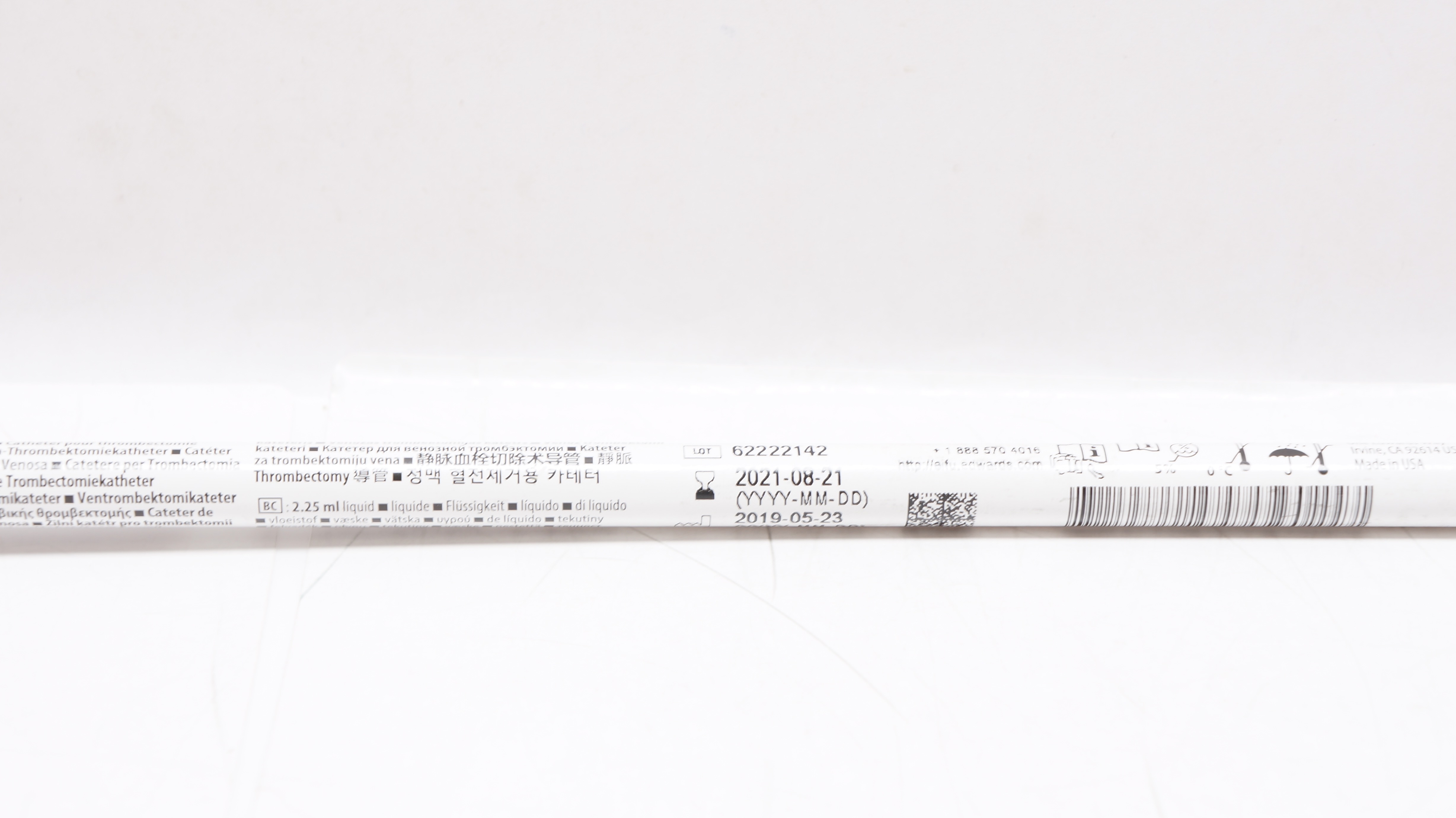 Edwards Lifesciences 320808F Fogarty Venous Embolectomy Cath. 8F x 80cm (x)