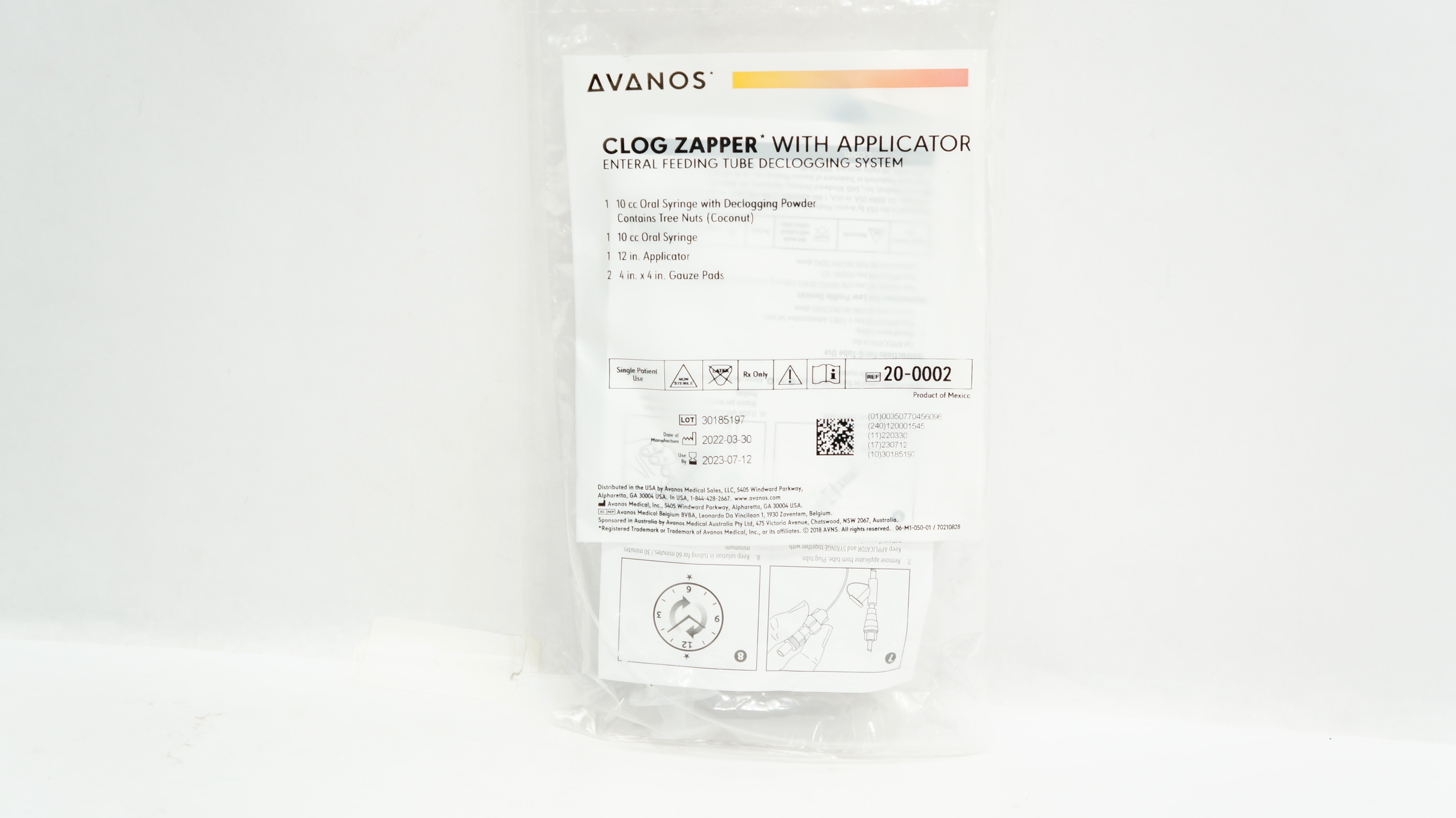 Avanos 20-0002 Clog Zapper with Applicator 12inch (x)