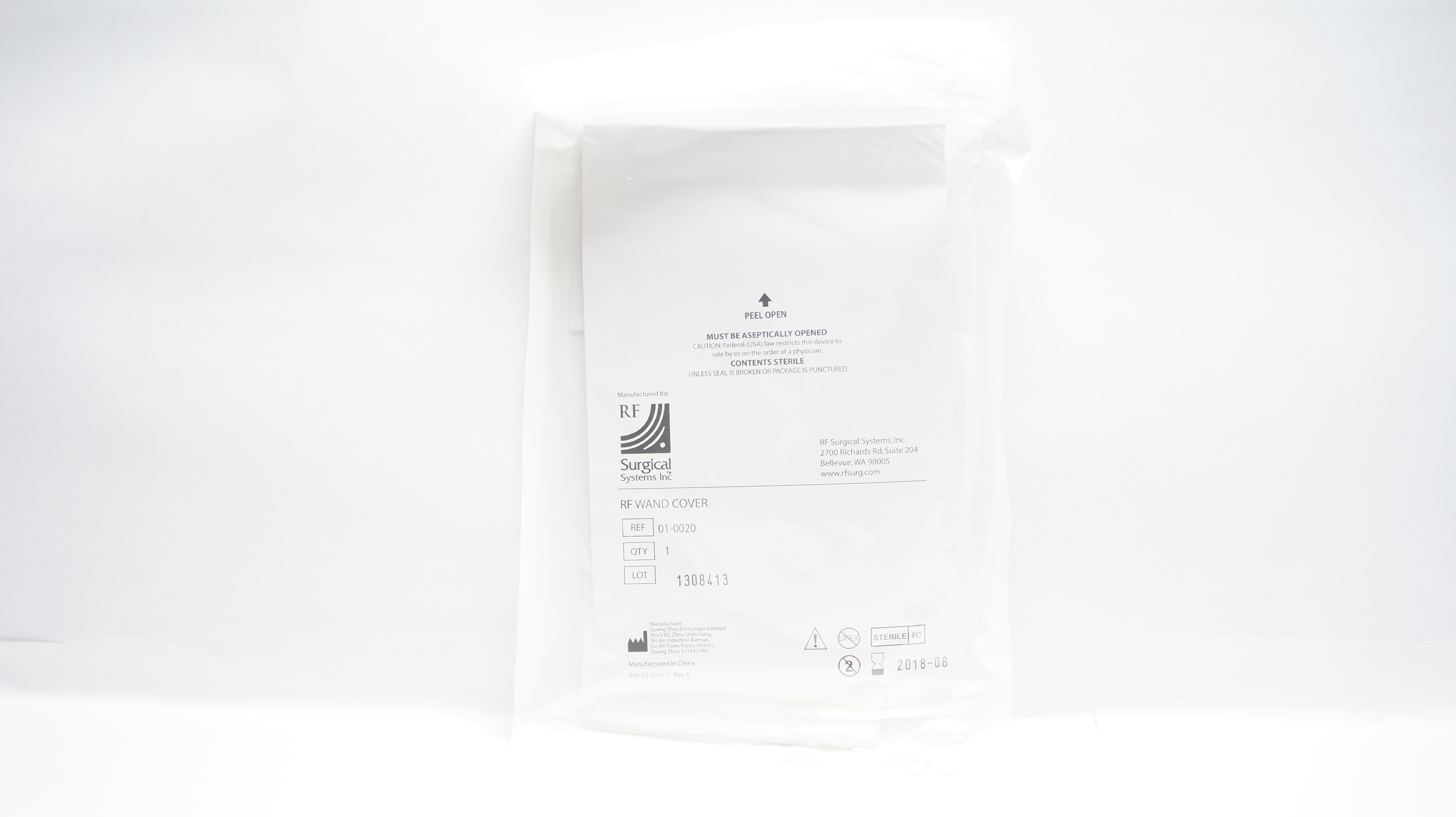 Guang Zhou 01-0020 RF Surgical Systems Wand Cover (x)