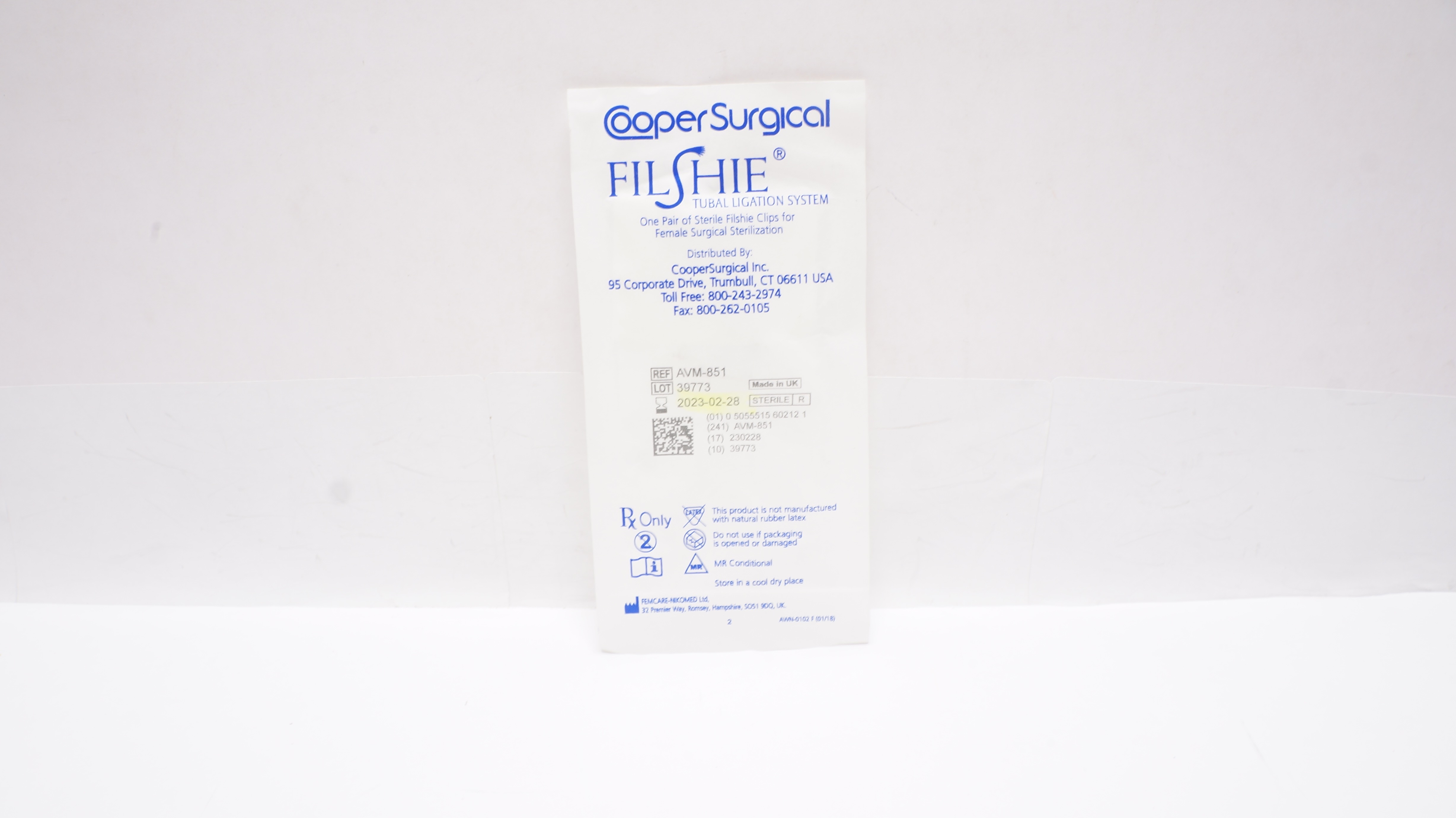 Cooper Surgical AVM-851 FILSHIE Tubal Ligation System (x)