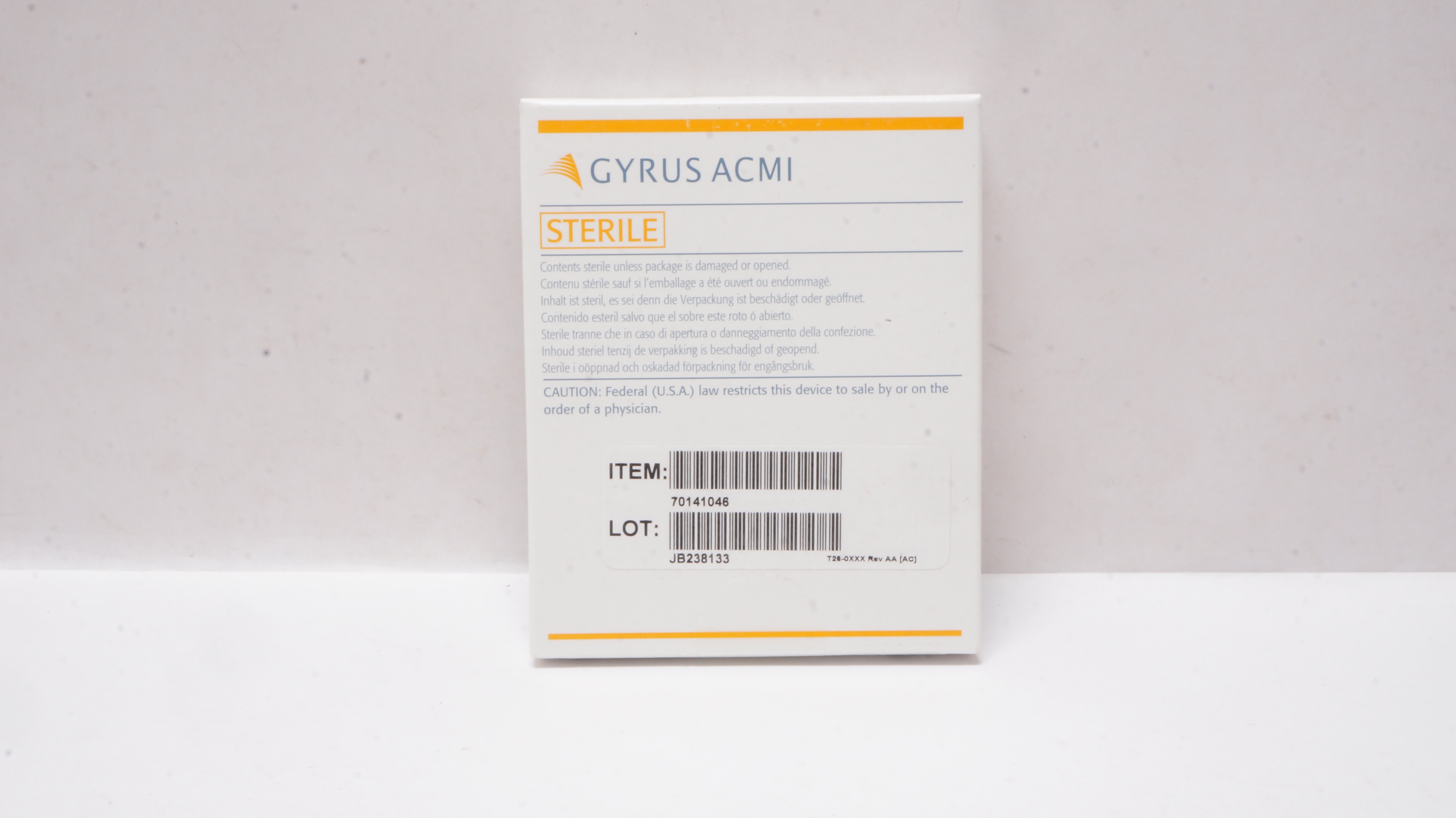 Gyrus ACMI 70141046 Adjustable Micron Titanium Port Centered, 2.00mm - 5.00mm