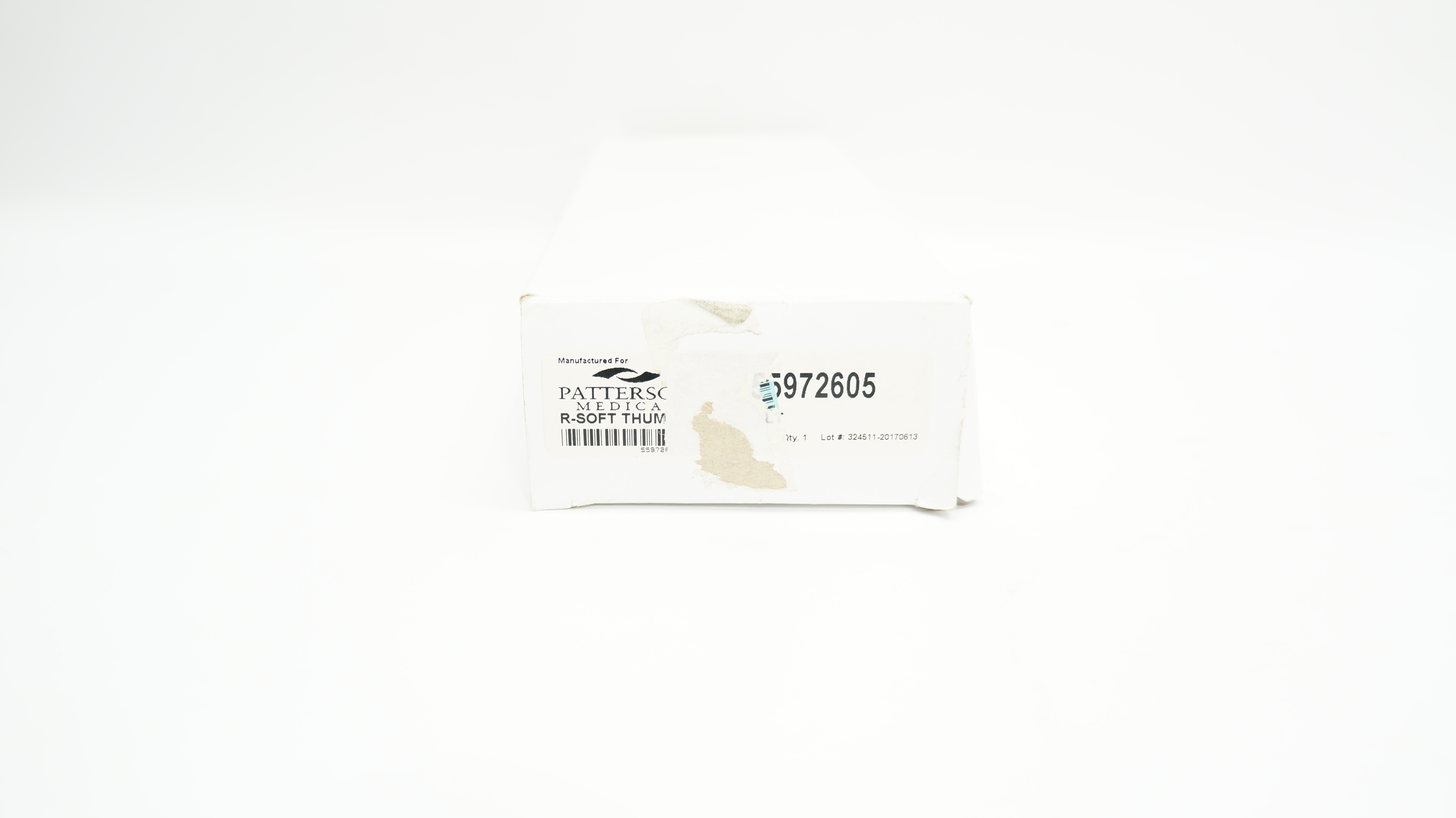 Patterson Medical 55972605 R-Soft Thumb Spica Brace Wrist, X-Large 8inch Left