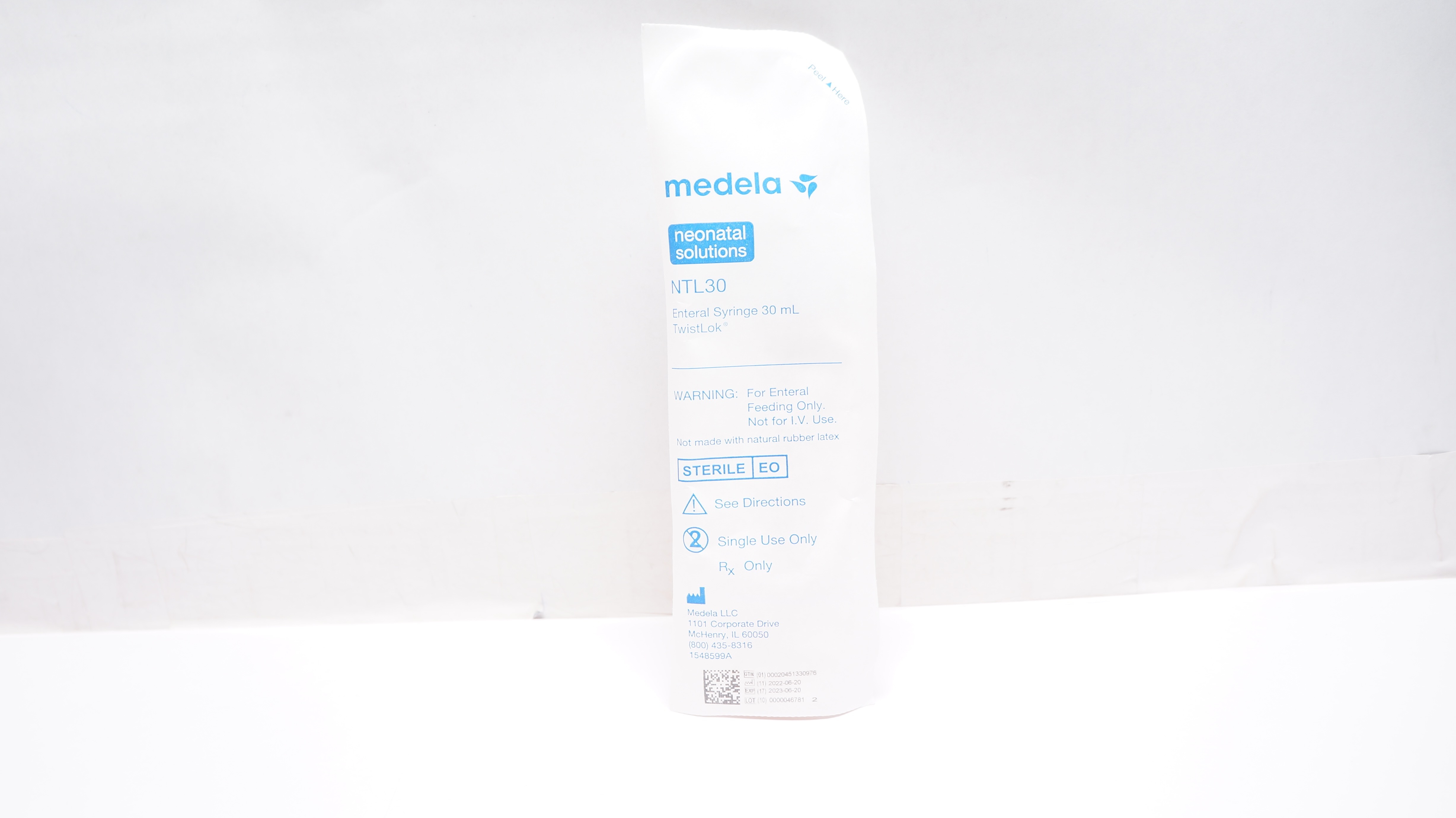 Medela NTL30 TwistLok Enteral Syringe 30mL (x)
