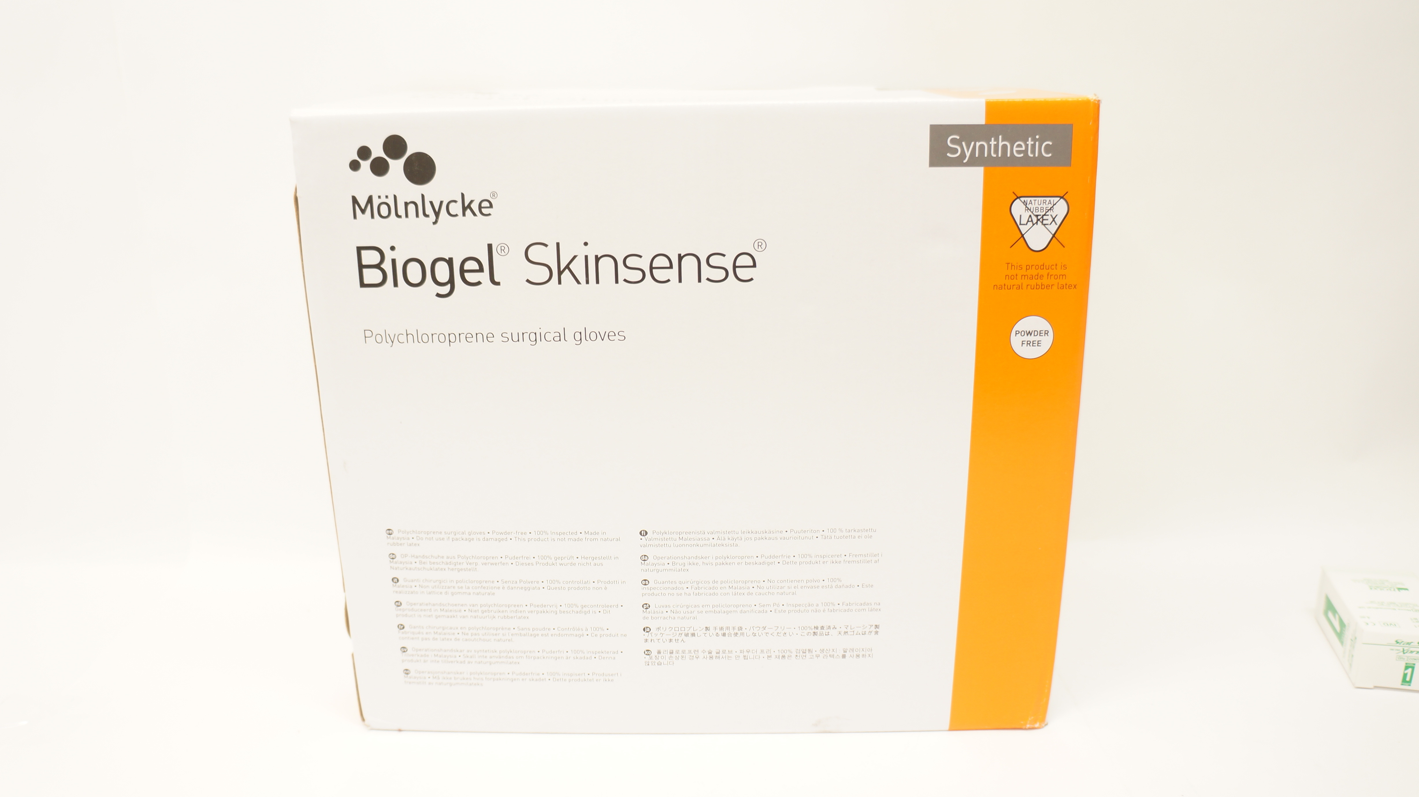 Molnlycke 31465 Biogel Skinsence Synthetic Surgical Gloves 6-1/2 - Box of 50