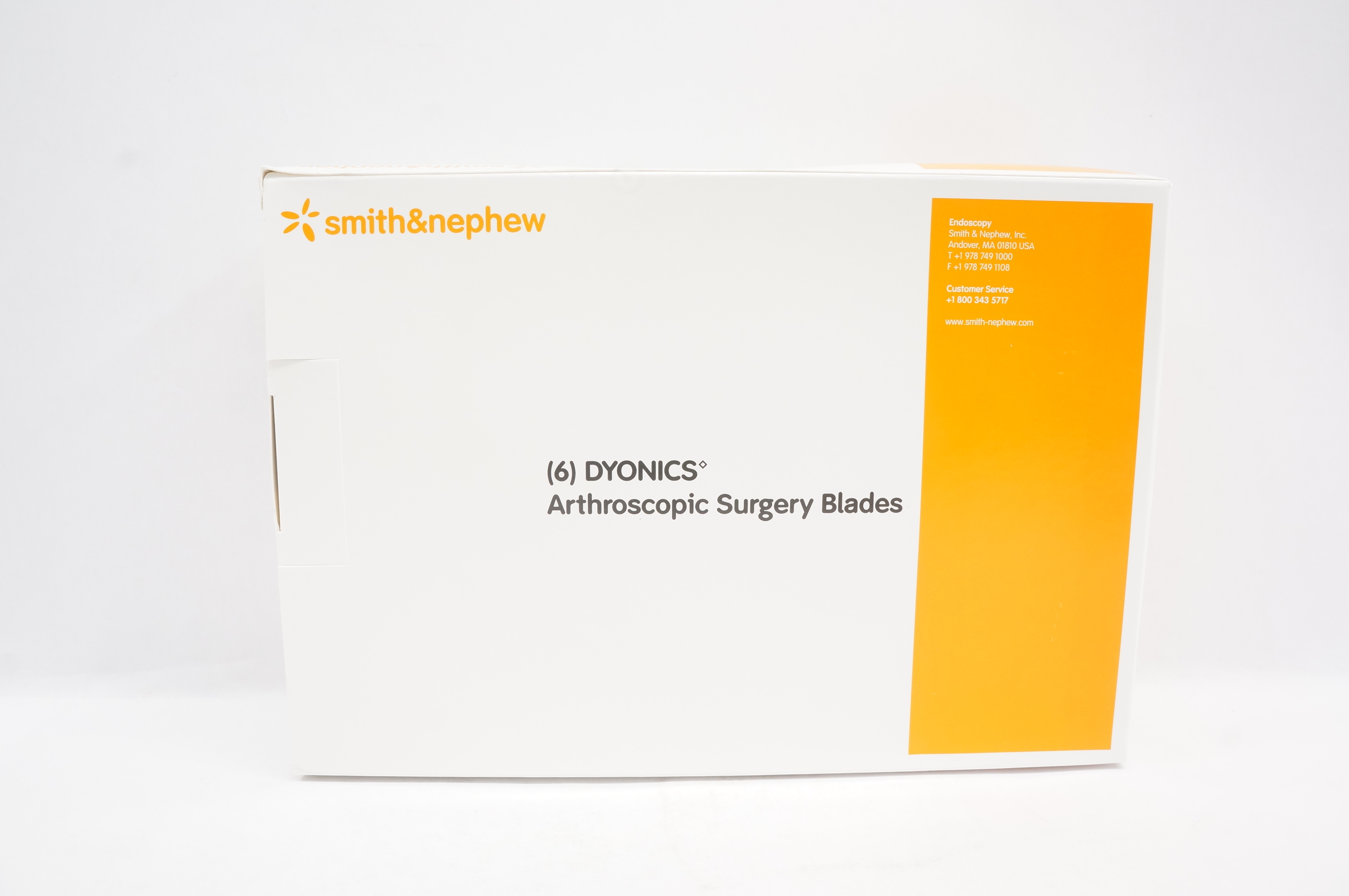 Smith&Nephew 72200728 DYONICS 4.0mm Elite Stonecutter Burr - Box of 6