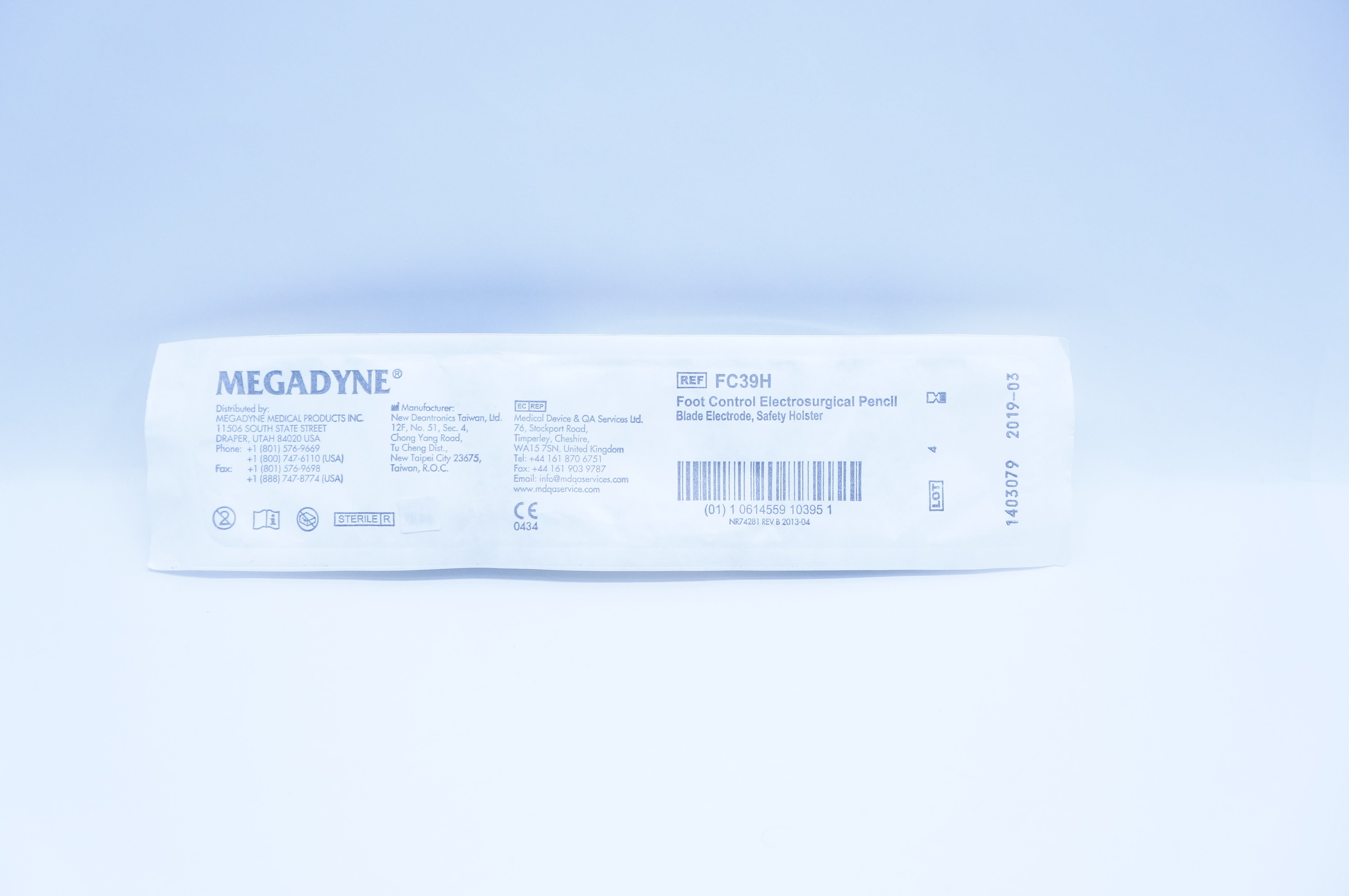 New Deantronics FC39H Megadyne Foot Control Electrosurgical Pencil (x)