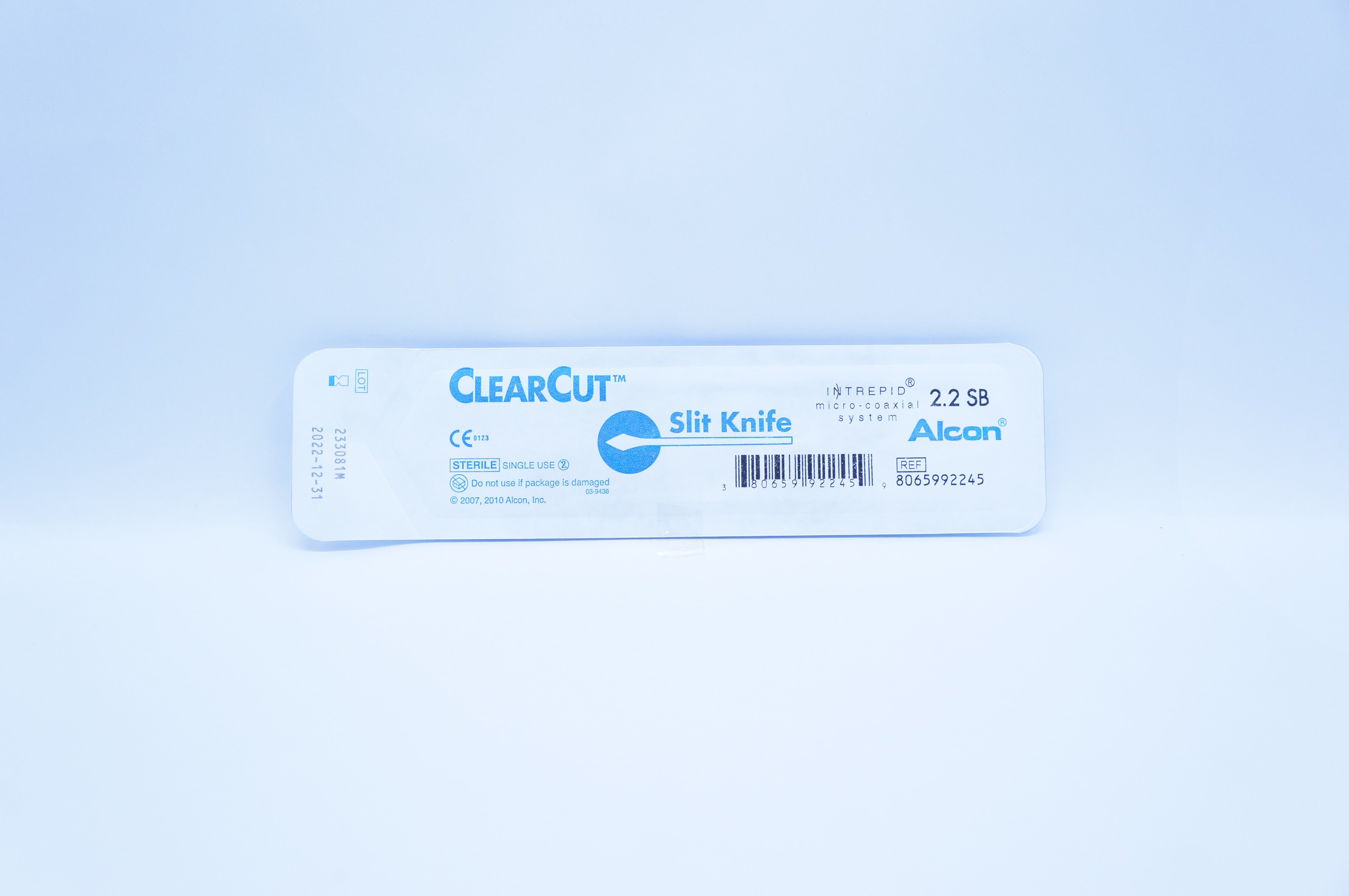 Alcon 8065992245 Intrepid ClearCut Slit Knife 2.2 SB (x)
