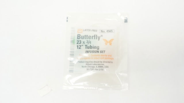Abbott 4565 Butterfly Tubing Infusion Set 23 x 3/4 x 12inch