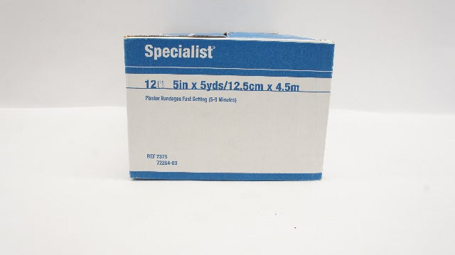 BSN Medical 7375 Specialist Plaster Bandage Fast Setting 5in. x 5yds - Box of 12
