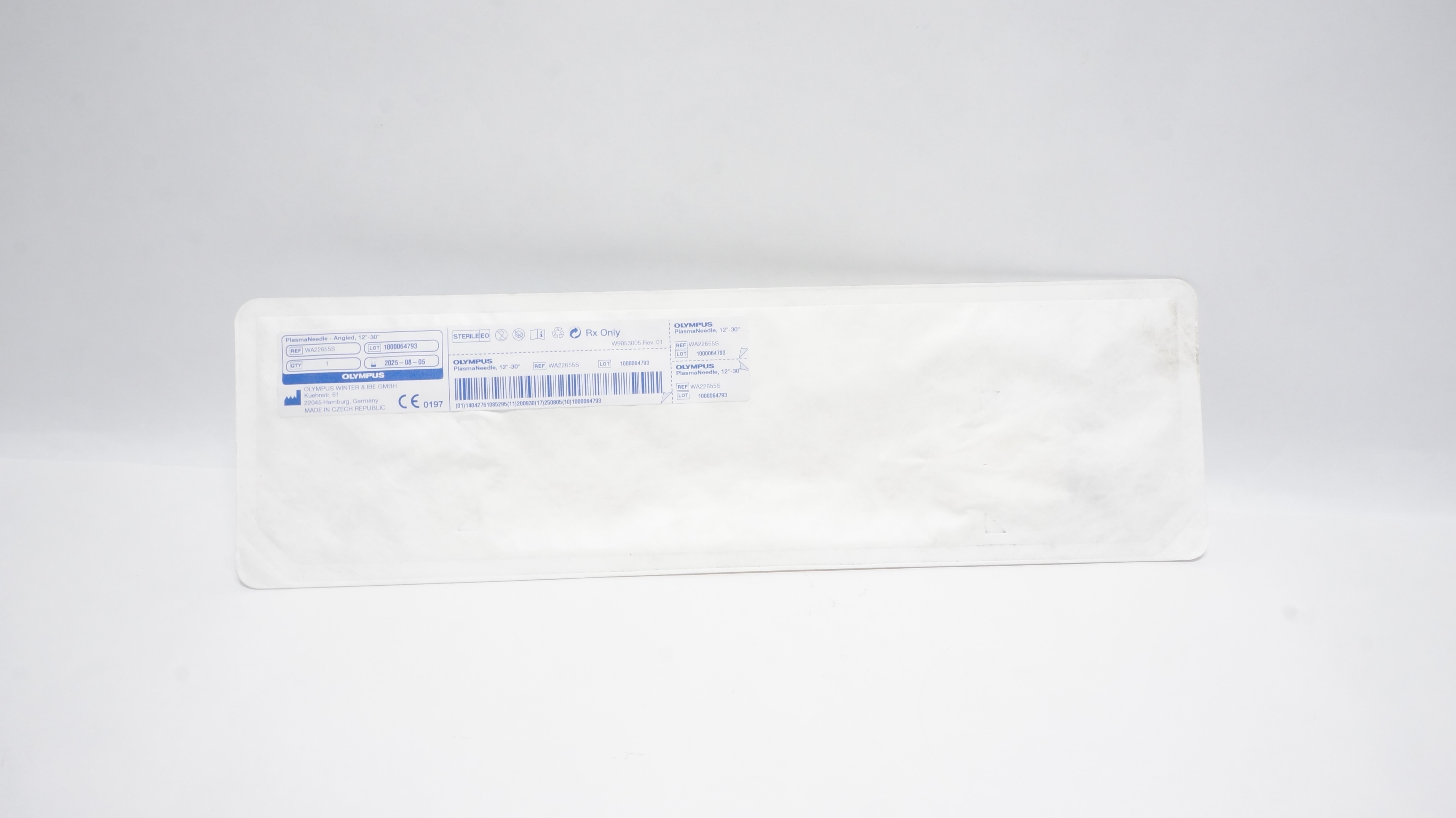 Olympus WA22655S HF-Resection Electrode Needle Angled 24Fr 12-30 Degree (x)