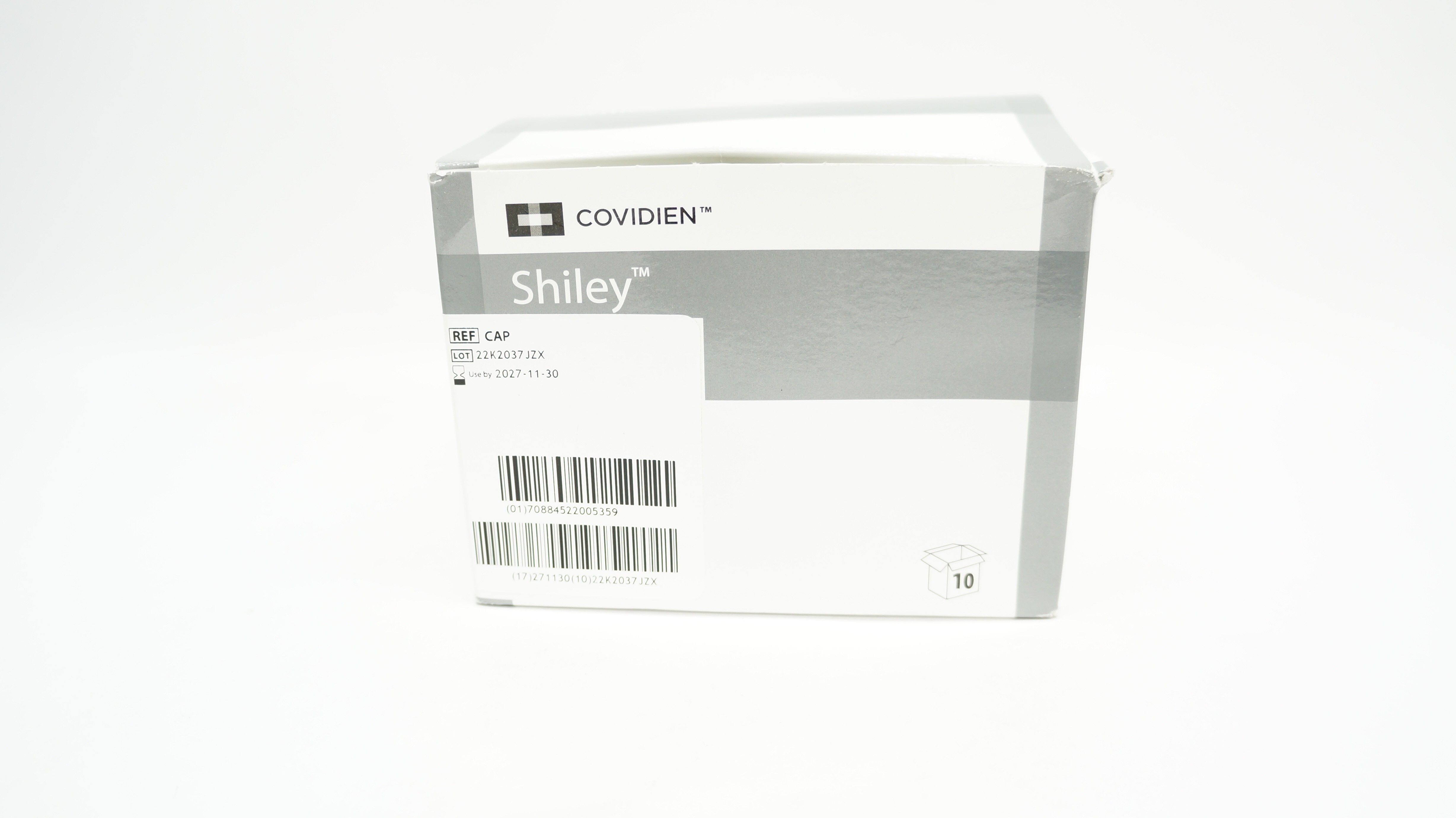 Covidien CAP Shiley Cap 15mm - Box of 9