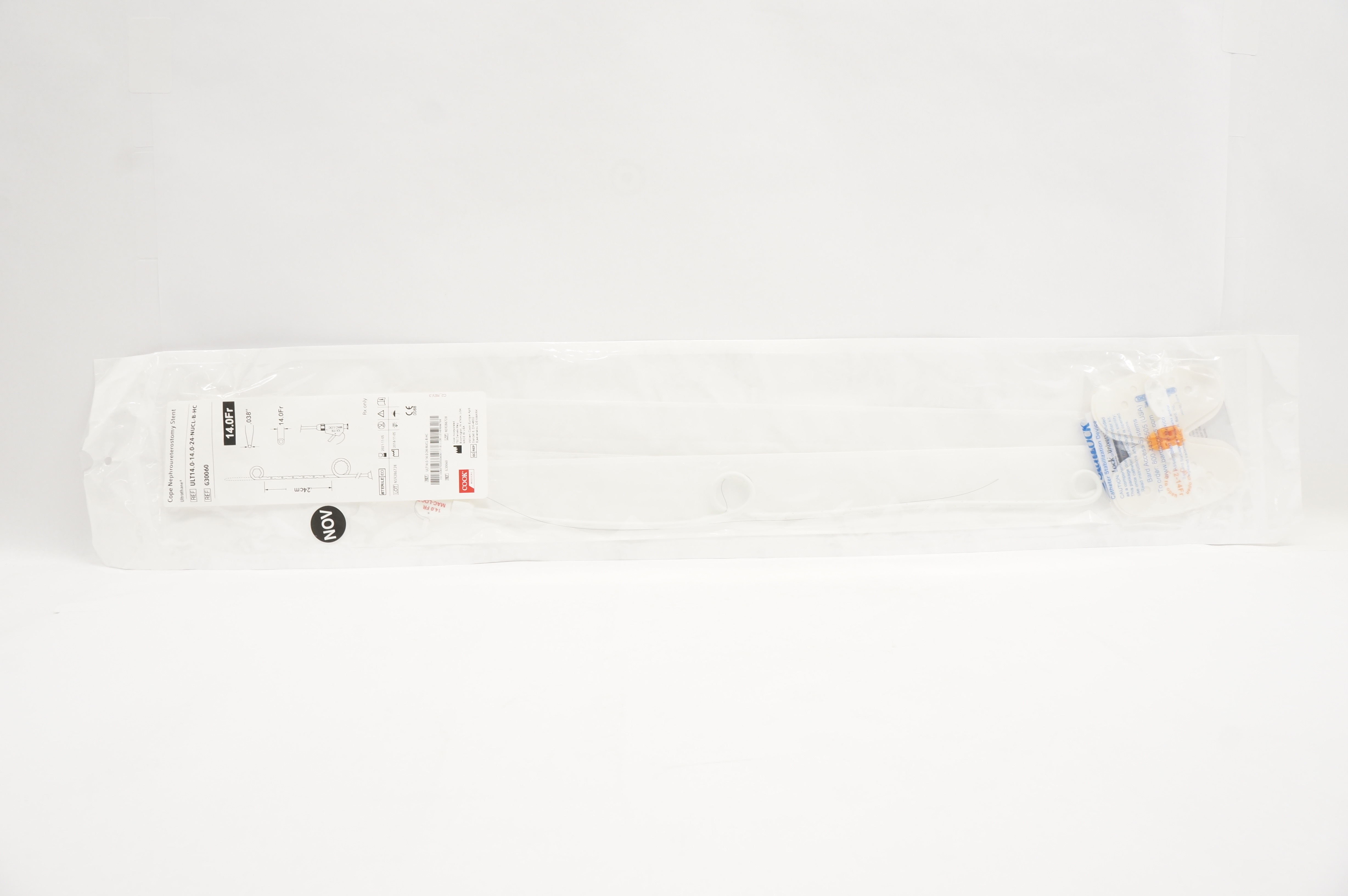 Cook Medical G30060 Cope Nephroureterostomy Stnt 14.0Fr x .038inch x 24cm (x)