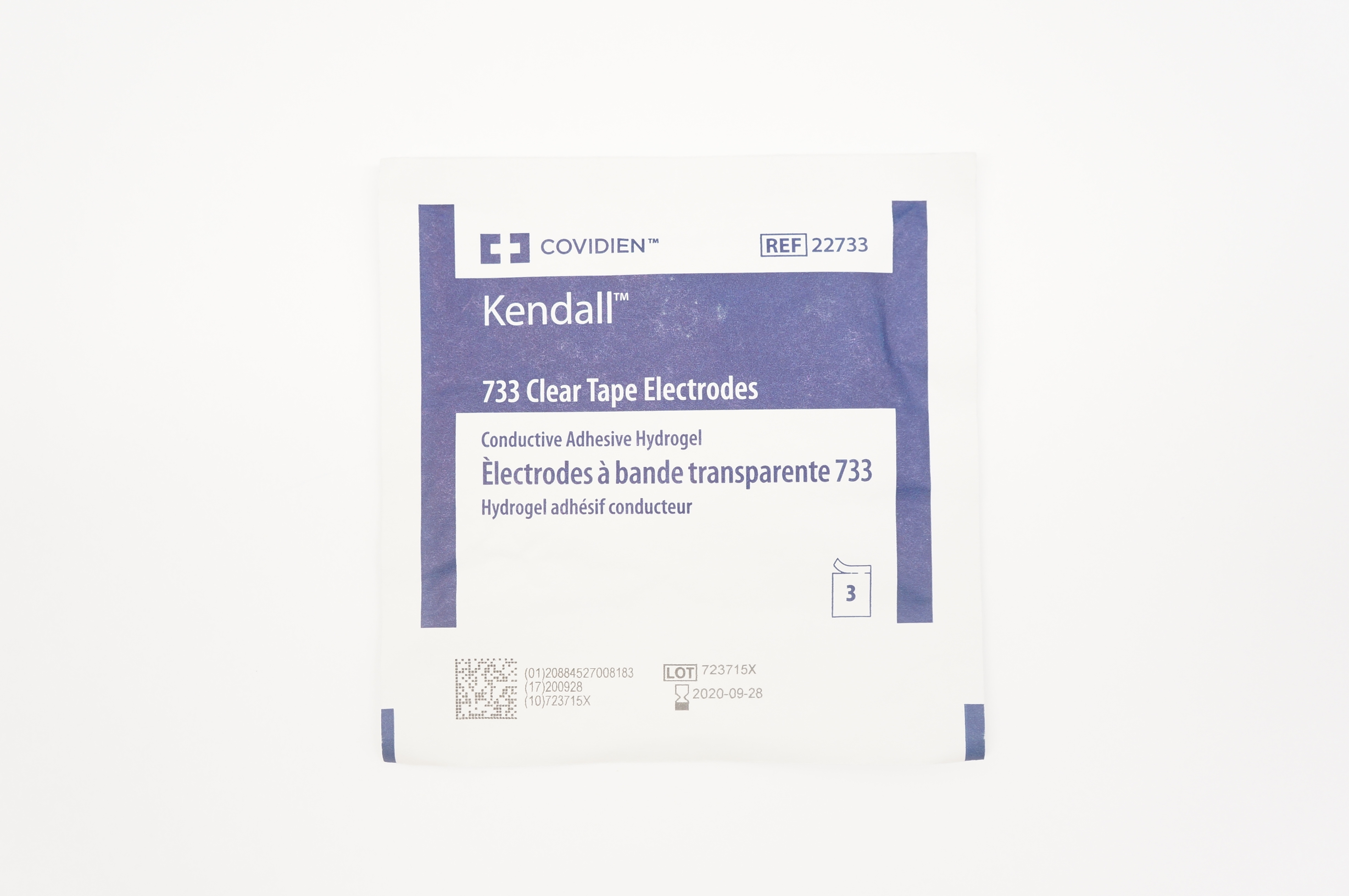 Covidien 22733 Kendall 733 Clear Tape Electrodes (x)