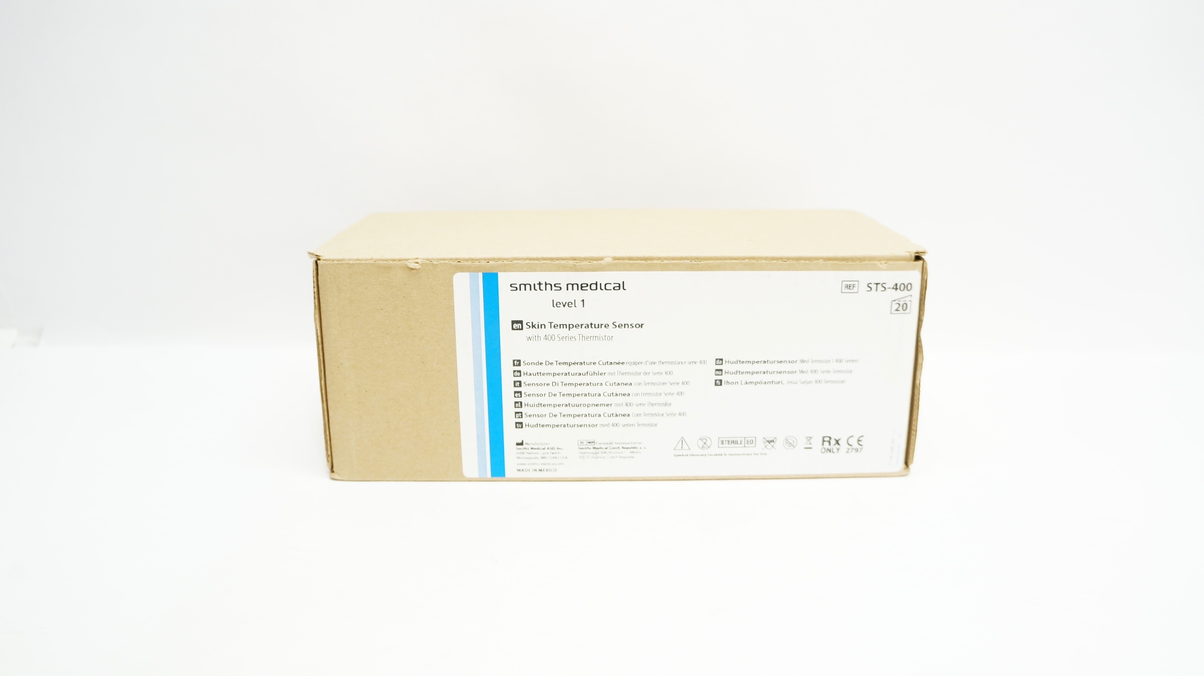 Smiths Medical STS-400 Level 1 Skin Temperature Sensor - Case of 20