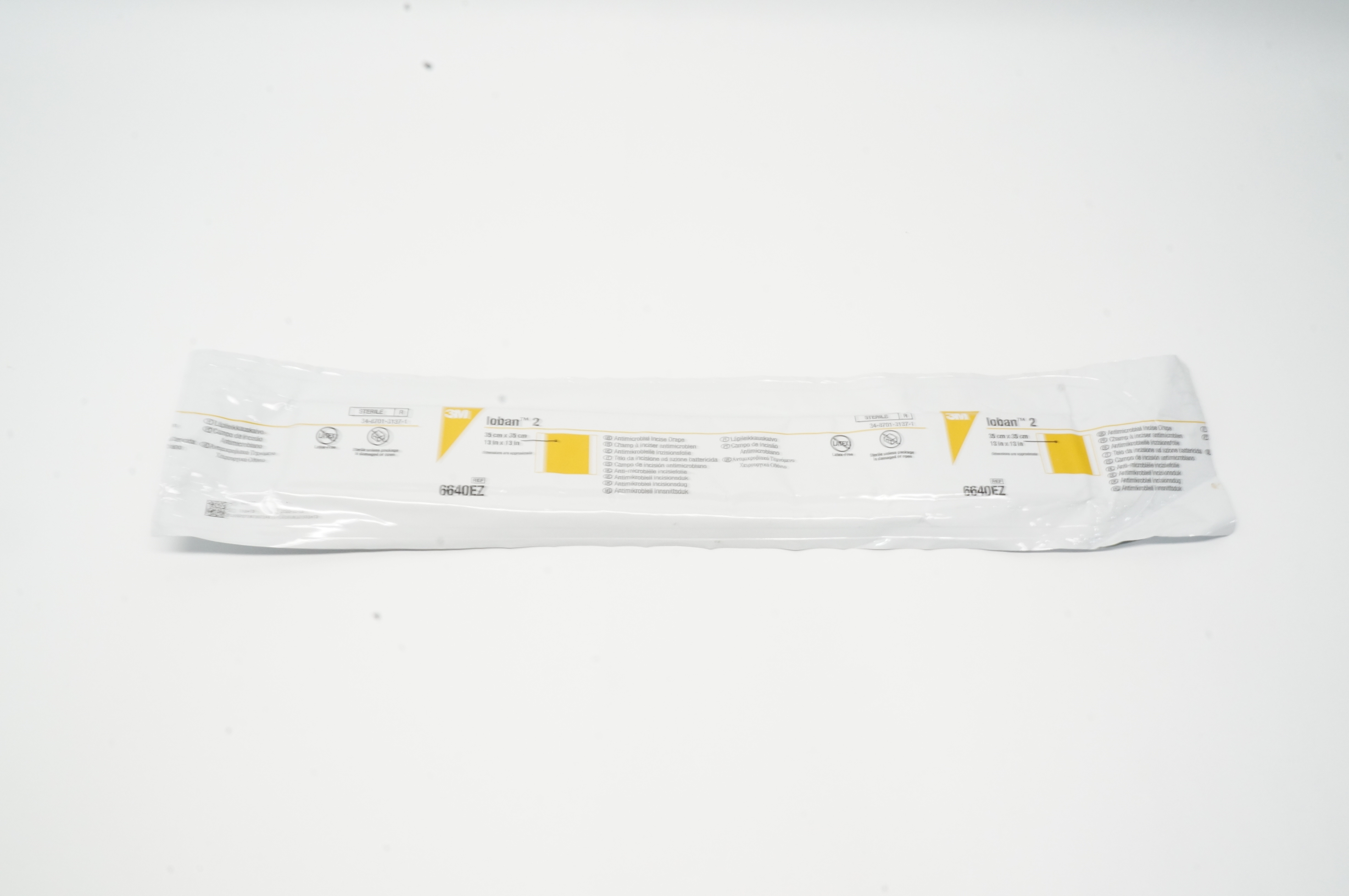 3M 6640EZ Loban 2 Antimicrobial Incise Drape 13inch x 13inch (x)