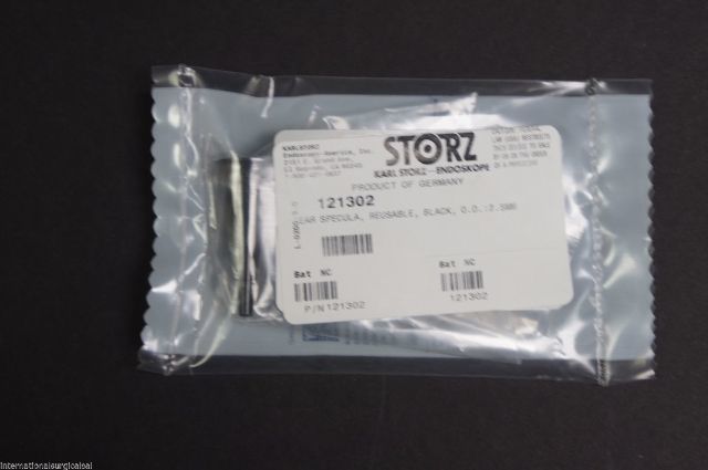 Karl Storz 121302 Ear Specula Reusable Black OD 2.5mm