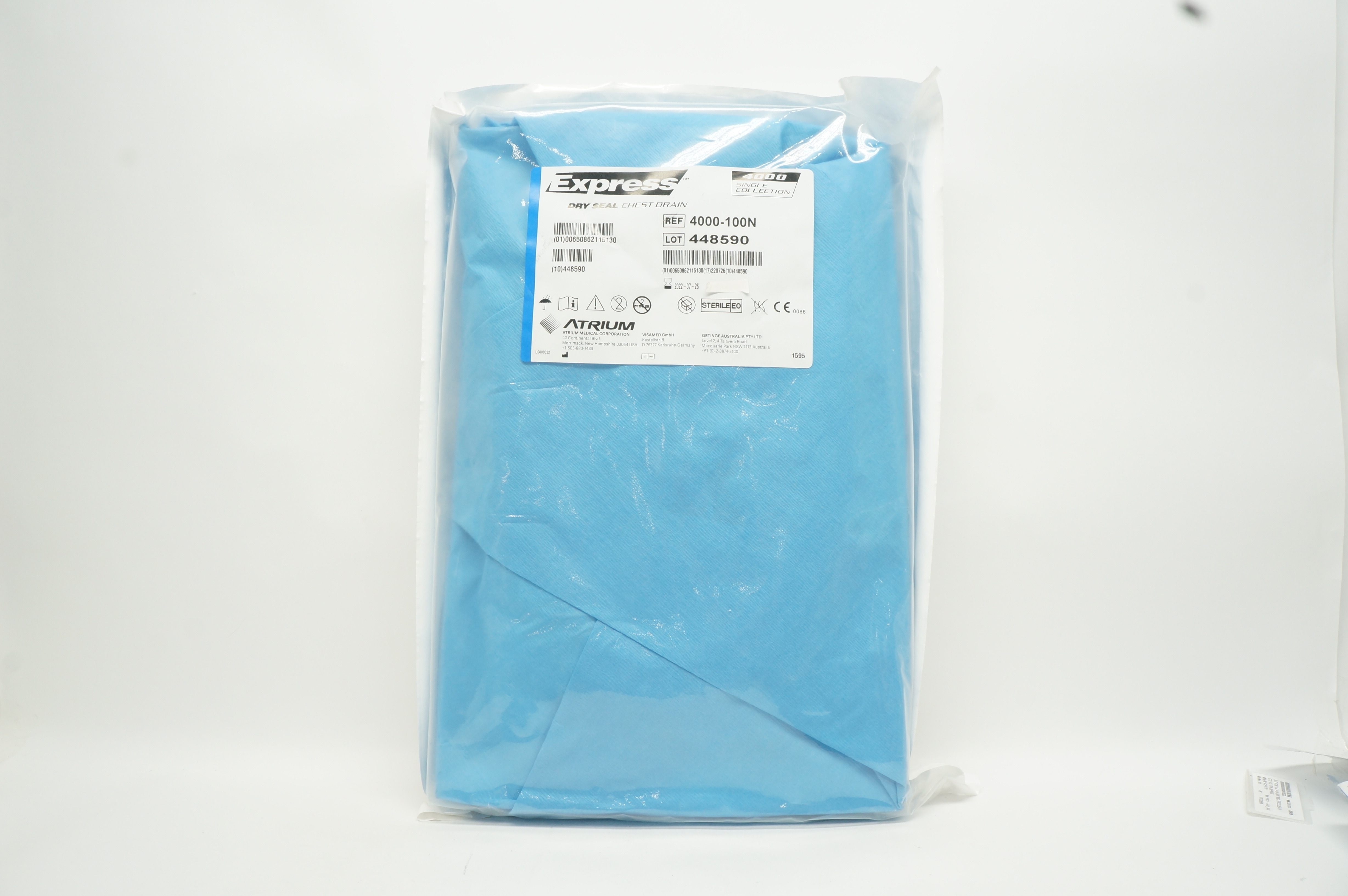 Atrium 4000-100N Express Dry Seal Chest Drain (x)