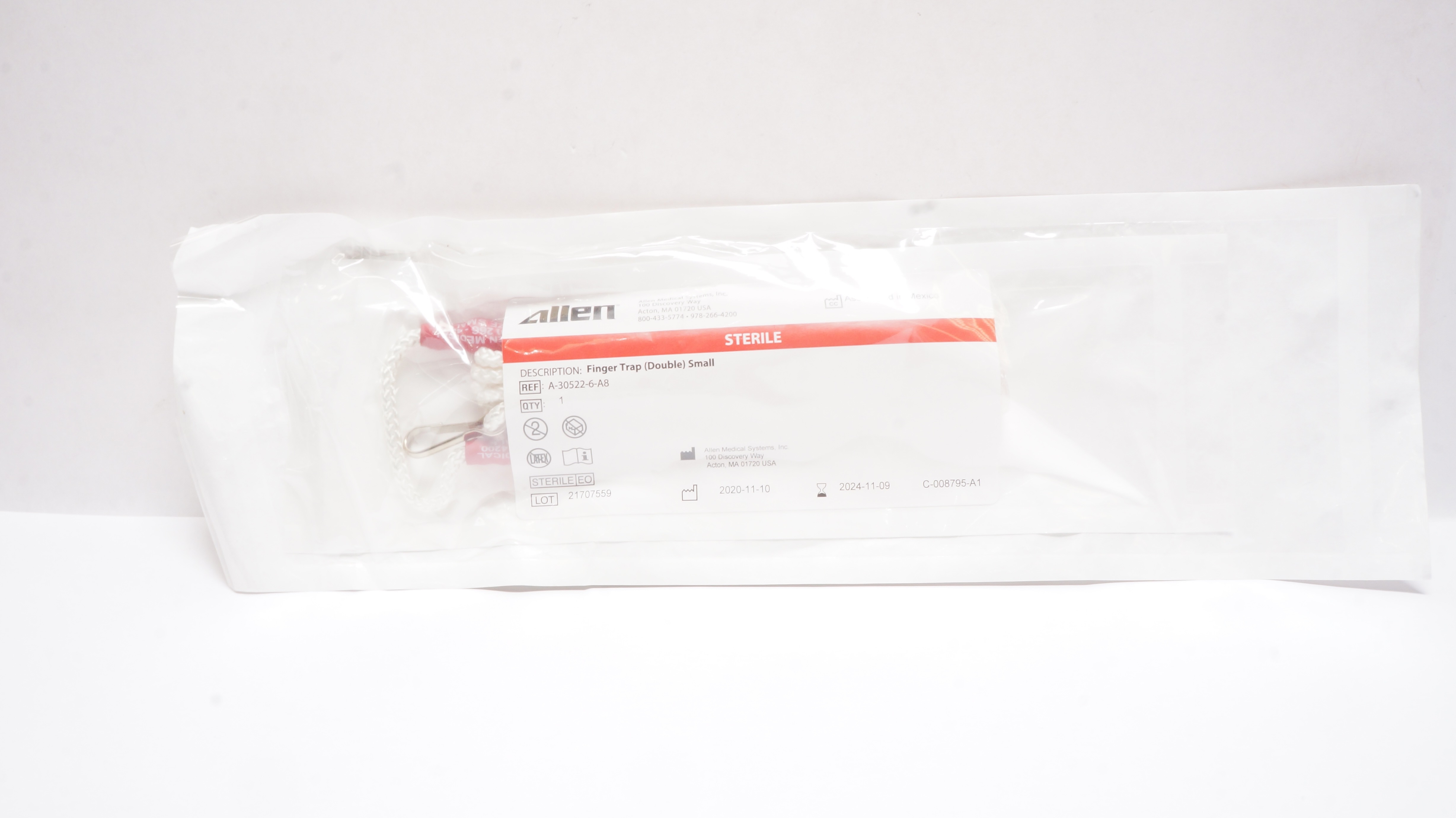 Allen Medical A-30522-6-A8 Finger Trap Small