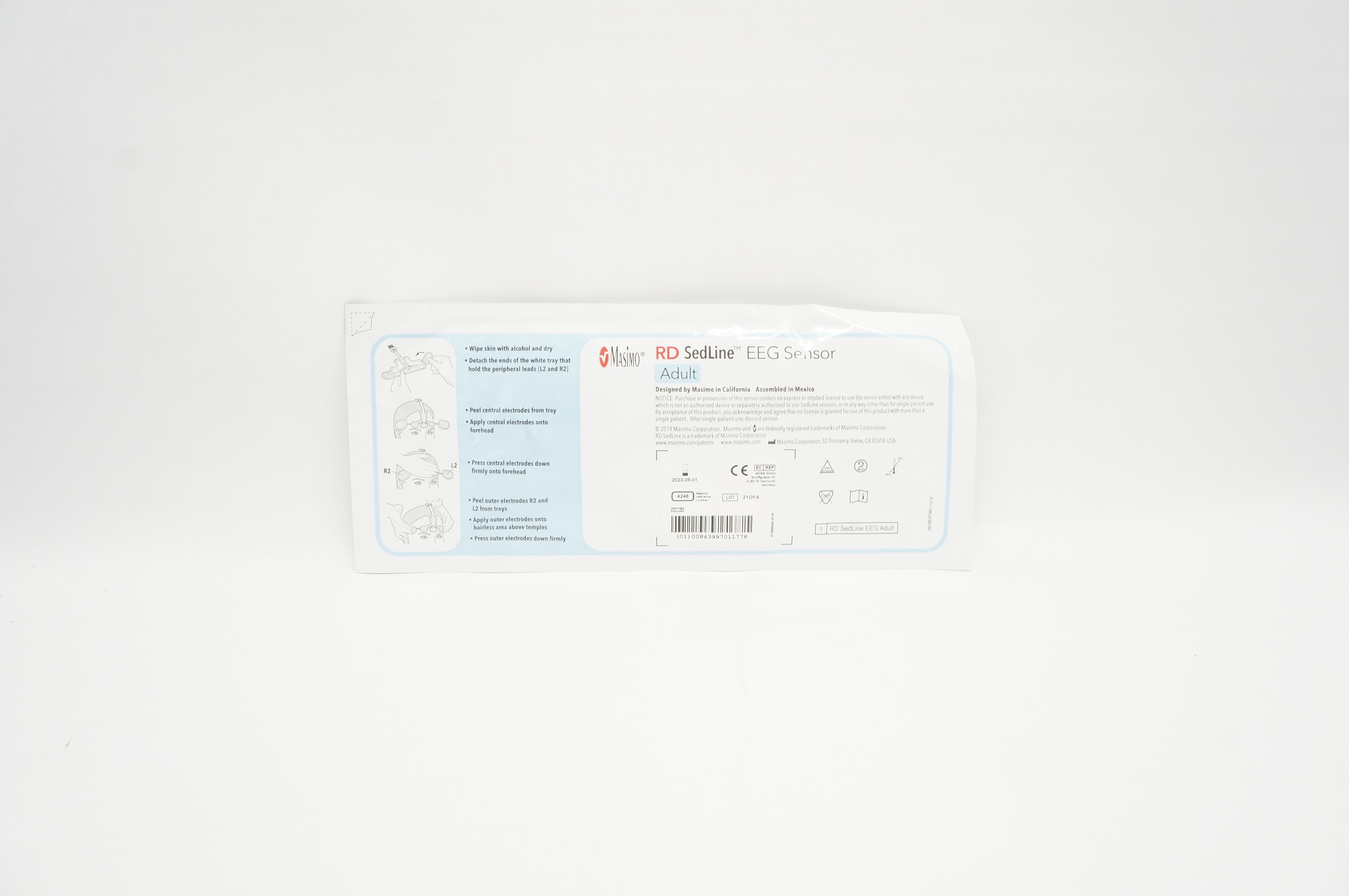 Masimo 4248 RD Sedline EEG Sensor Adult (x)