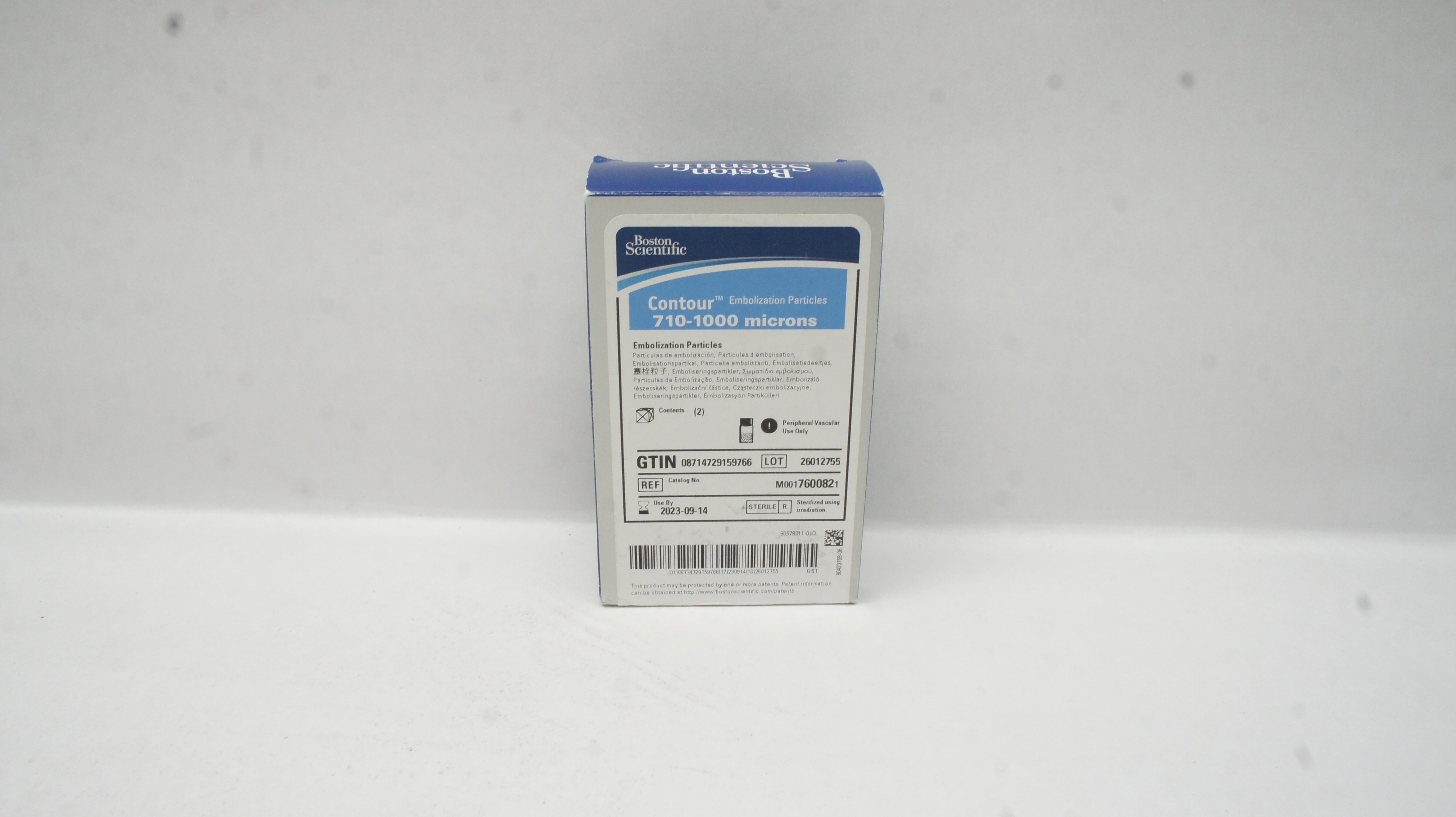 Boston Scientific M0017600821 Contour Embolization Particles 710-1000Microns(x)