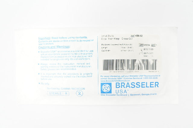 Brasseler KM-82 Small Bone, Small Tear Rasp 0.43 x 0.22in. (x)